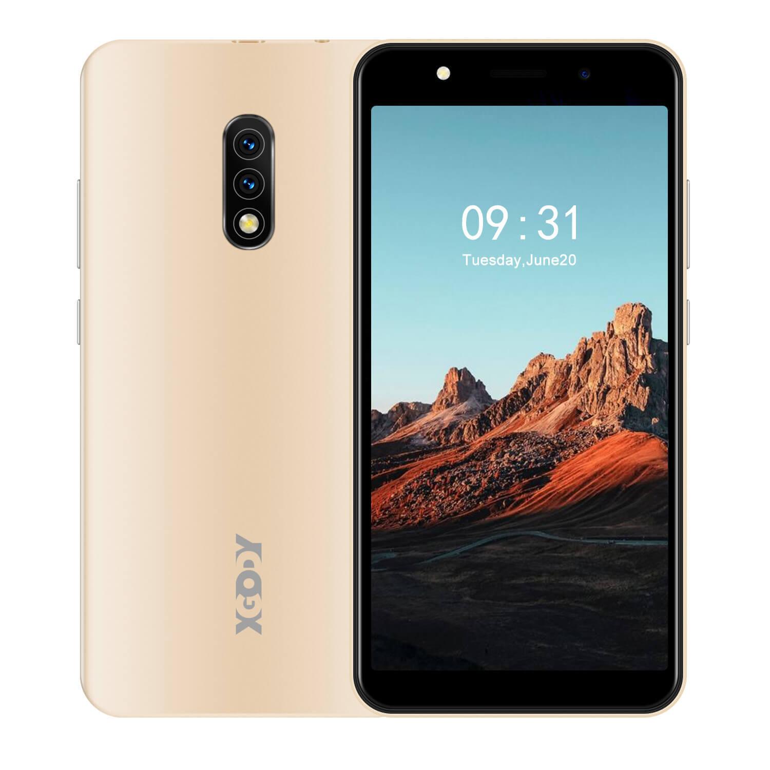 Cost-effective and Most worthwhile XGODY Mate10 | 5.5" HD Screen, Android 8.1, Compact Design, Face Unlock, 3G Dual SIM - XGODY