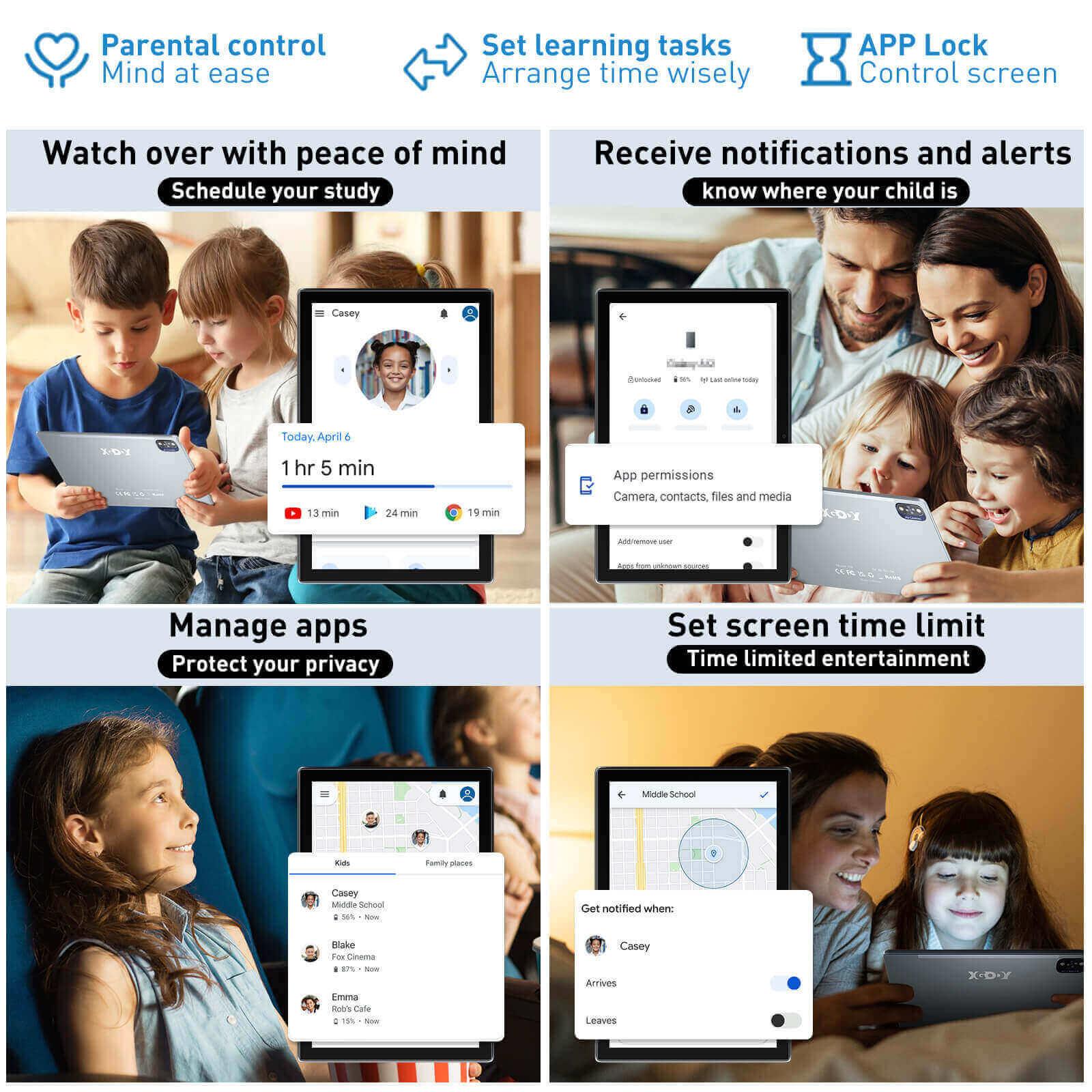 Cost-effective and Most worthwhile XGODY T10 With Long Battery Life, HD Display, And Dual Cameras, Budget-Friendly 10.1 Inch Tablet - XGODY
