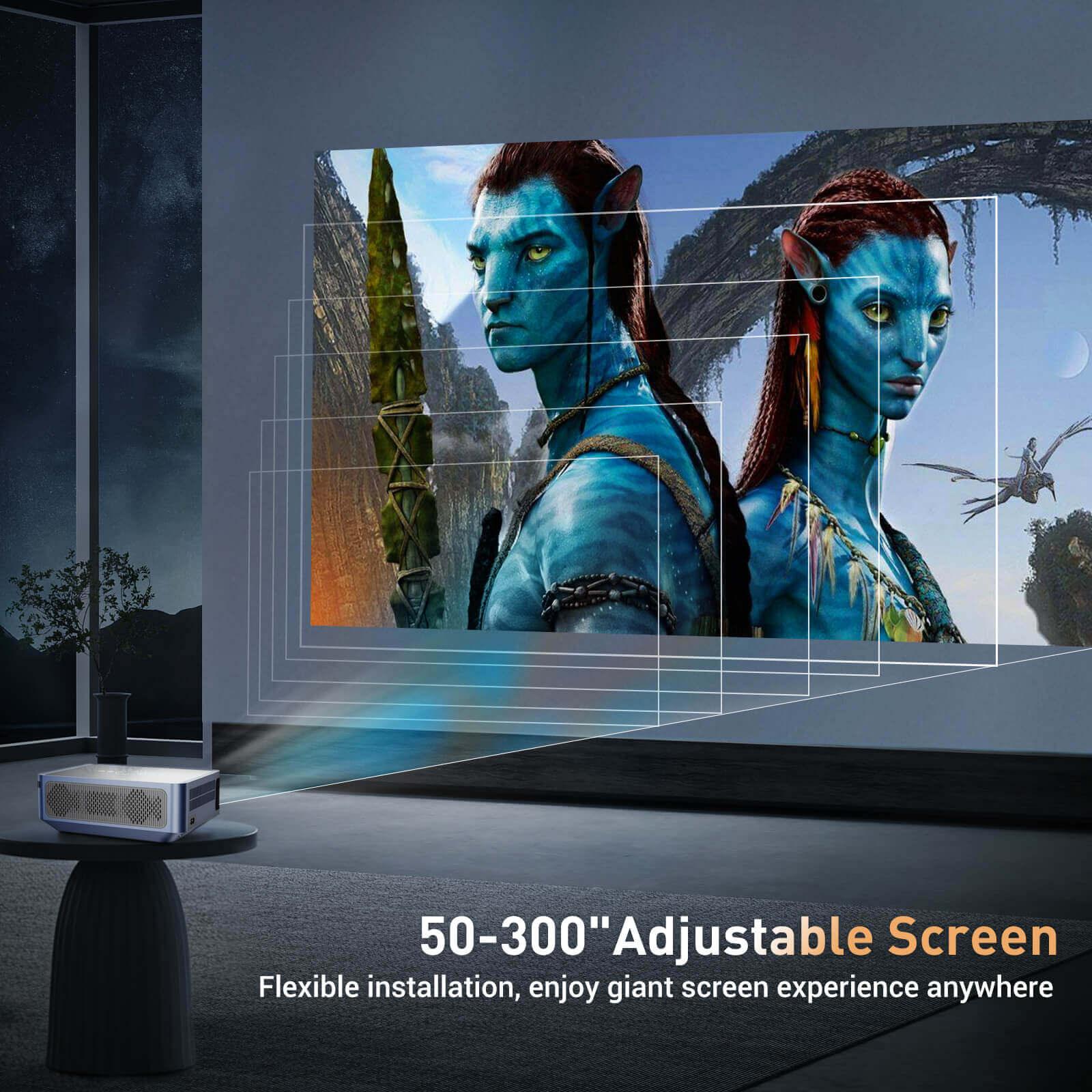 Cost-effective and Most worthwhile XGODY X1 Pro Home Theater | 1080p Native Resolution, 12,000 Lumens, 300-Inch Display - XGODY