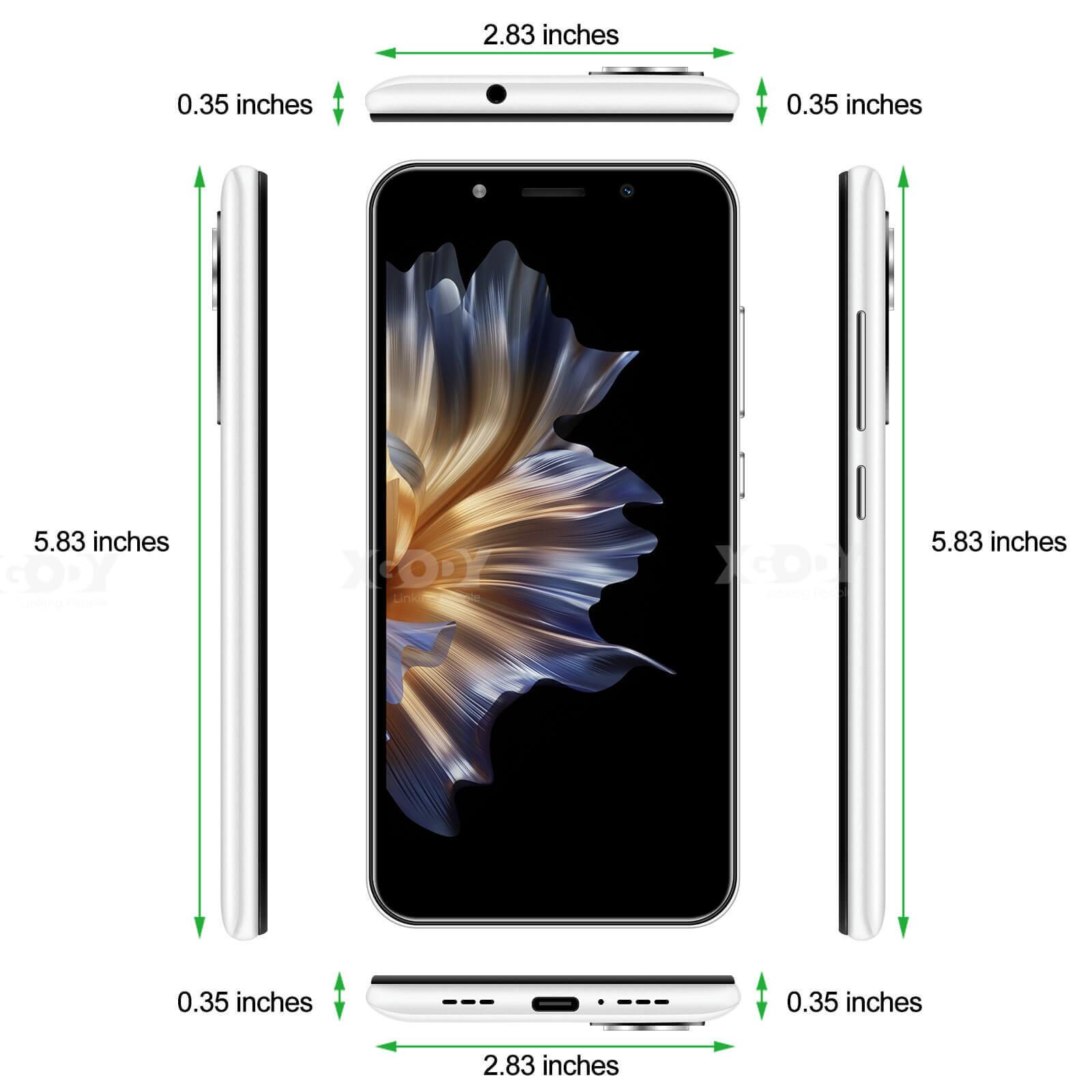 Cost-effective and Most worthwhile Y17 5.5" Android 4G LTE Phone With Dual Sim Phones Unlocked And Free Android Phone Case - XGODY