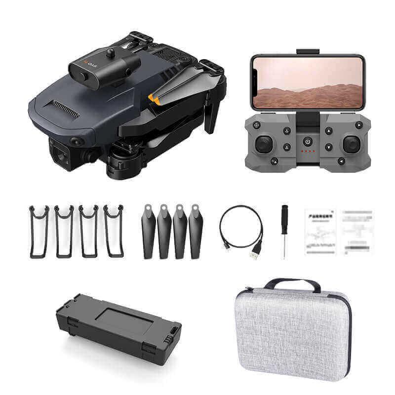 Cost-effective and Most worthwhile 4K HD Dual-Camera Drone With Real-Time Video 4-Sided Obstacle Avoidance Foldable Quadcopter For Beginners With One-Key Return - XGODY