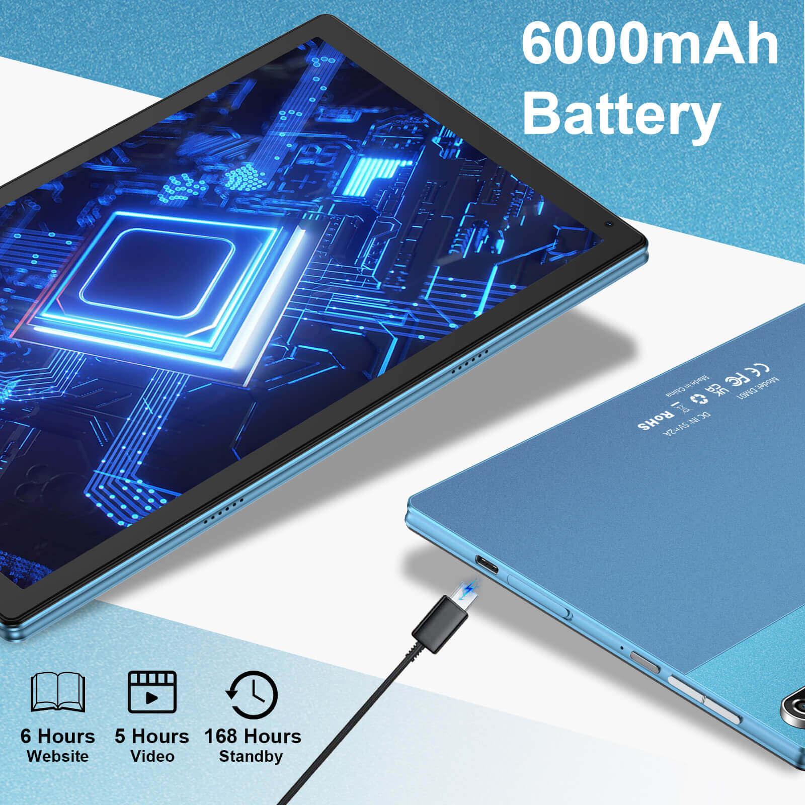 Cost-effective and Most worthwhile Top 10.4 Inch Android Tablet With Case, Keyboard Included, XGODY DM01 64GB Tablets PC With GPS For Working, Study - XGODY