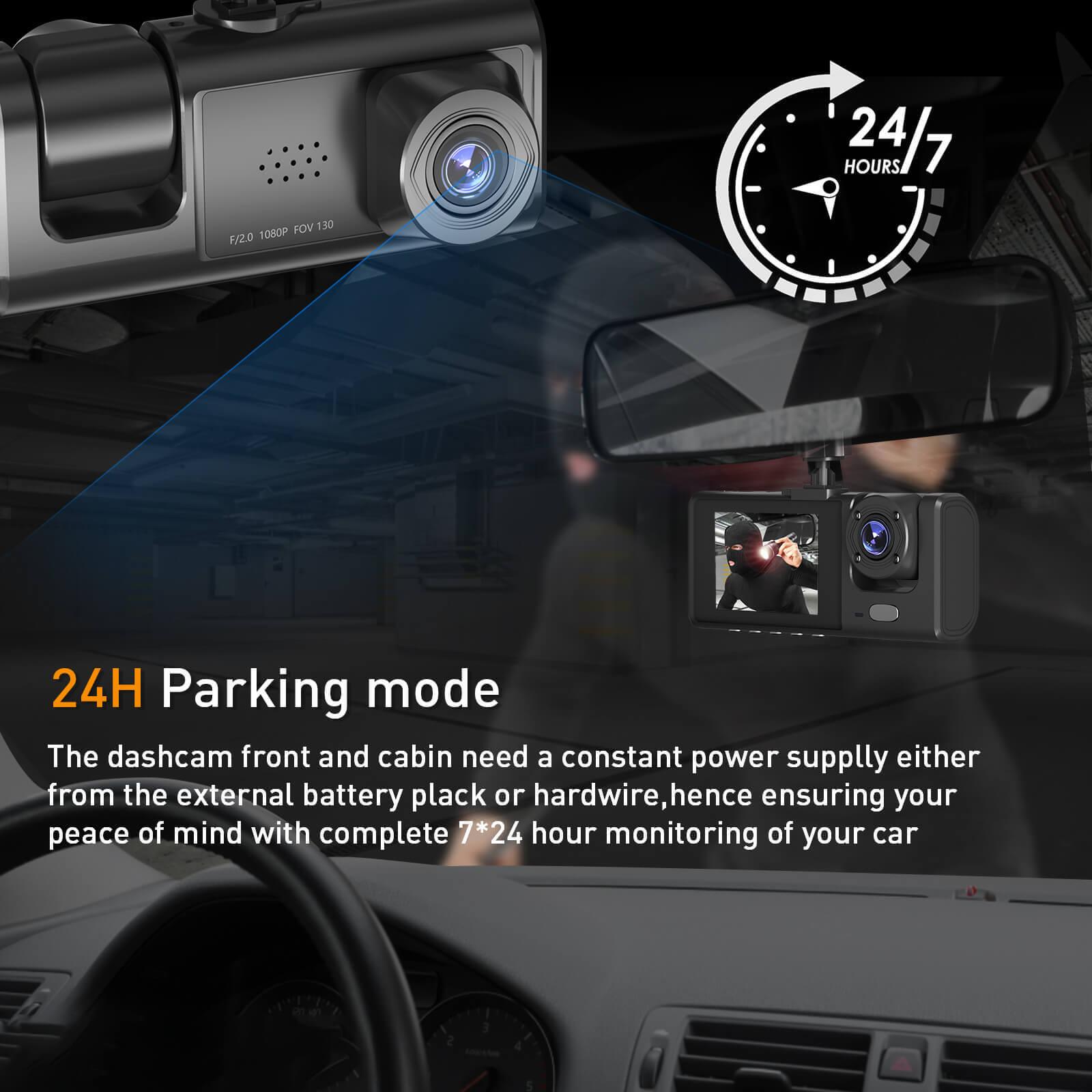 Cost-effective and Most worthwhile XGODY 3 Channel Dash Cam, FHD 1080P Dash Camera, 32GB Night Vision Loop Recording - XGODY