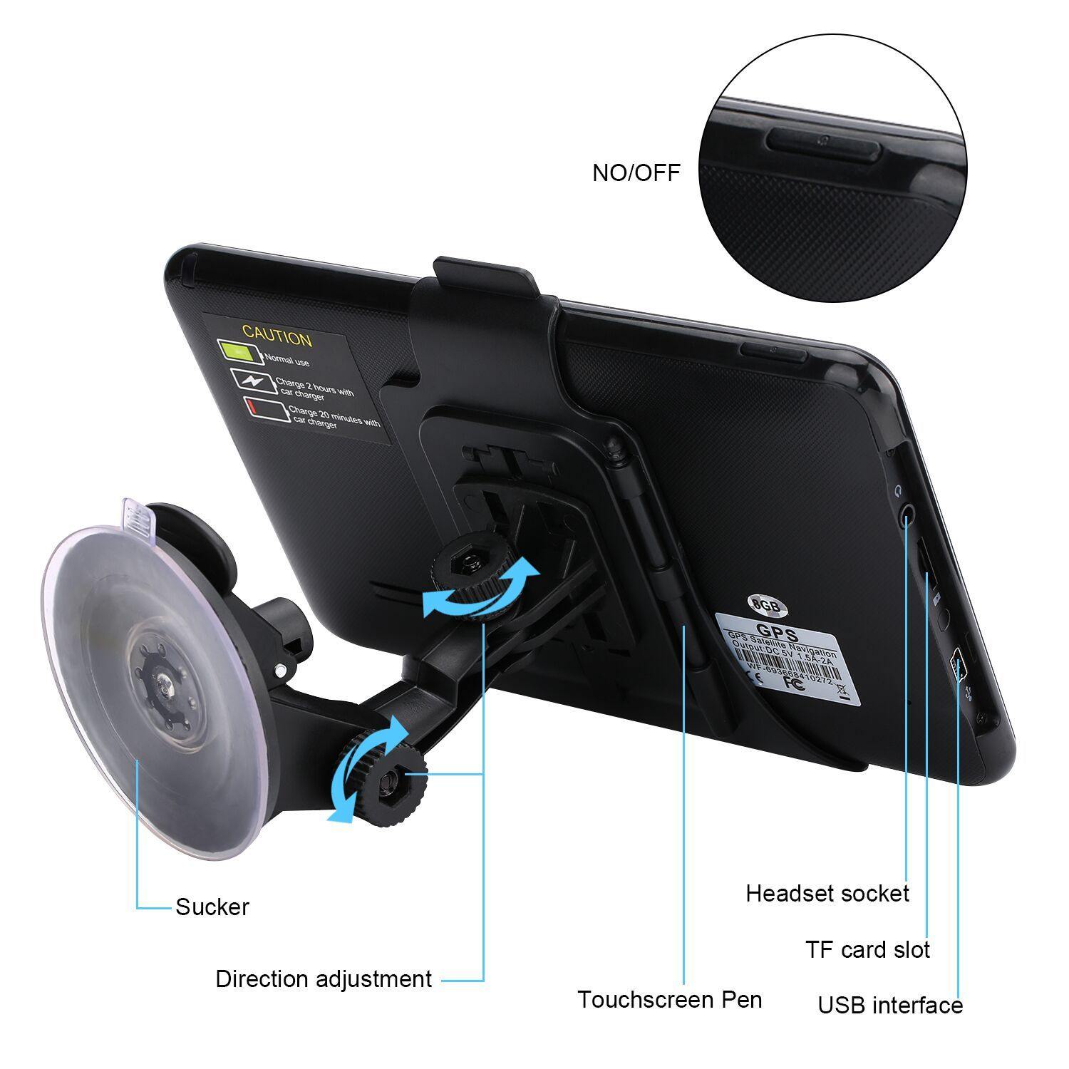 Cost-effective and Most worthwhile XGODY 688BT 7-Inch Android Sat Nav and Tablet PC 2 in 1 Large Memory Bluetooth Truck GPS - XGODY