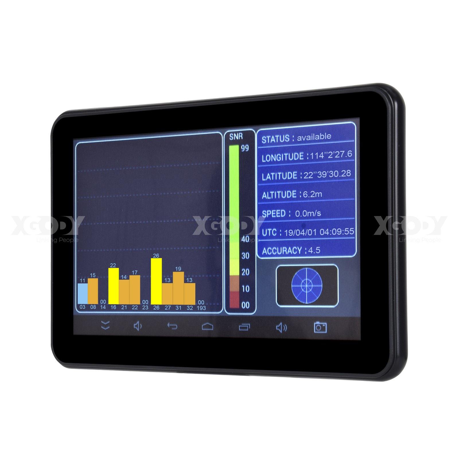 Cost-effective and Most worthwhile XGODY 688BT 7-Inch Android Sat Nav and Tablet PC 2 in 1 Large Memory Bluetooth Truck GPS - XGODY