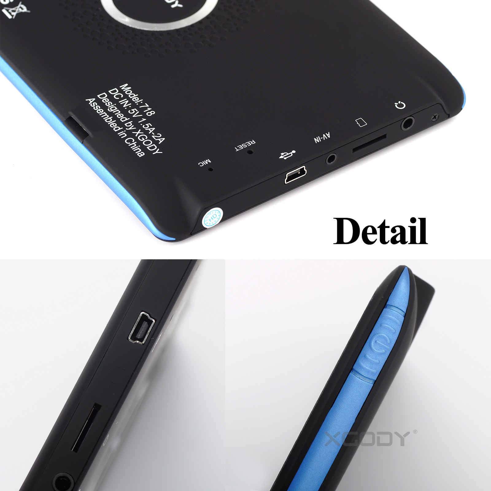 Cost-effective and Most worthwhile XGODY 718BT 7" Inch Car GPS Navigation SAT Bluetooth - XGODY