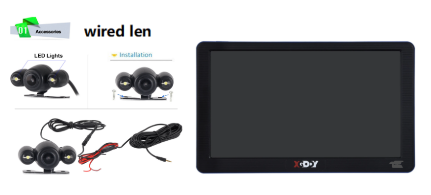 Cost-effective and Most worthwhile XGODY 718BT 7" Inch Car GPS Navigation SAT Bluetooth - XGODY