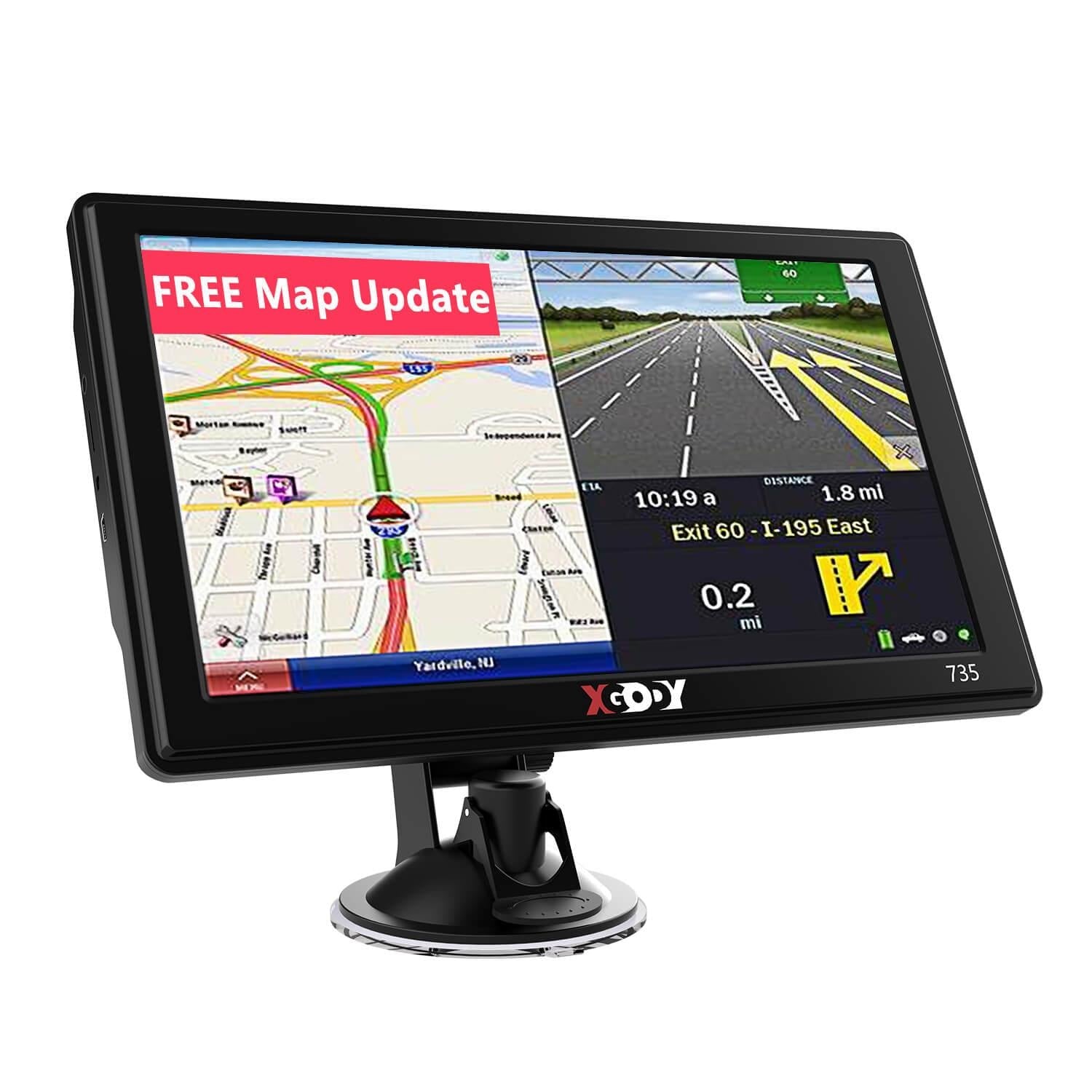 Cost-effective and Most worthwhile XGODY 735 GPS Navigation System For Car Truck Drivers With Voice Guidance and Speed Camera Warning - XGODY