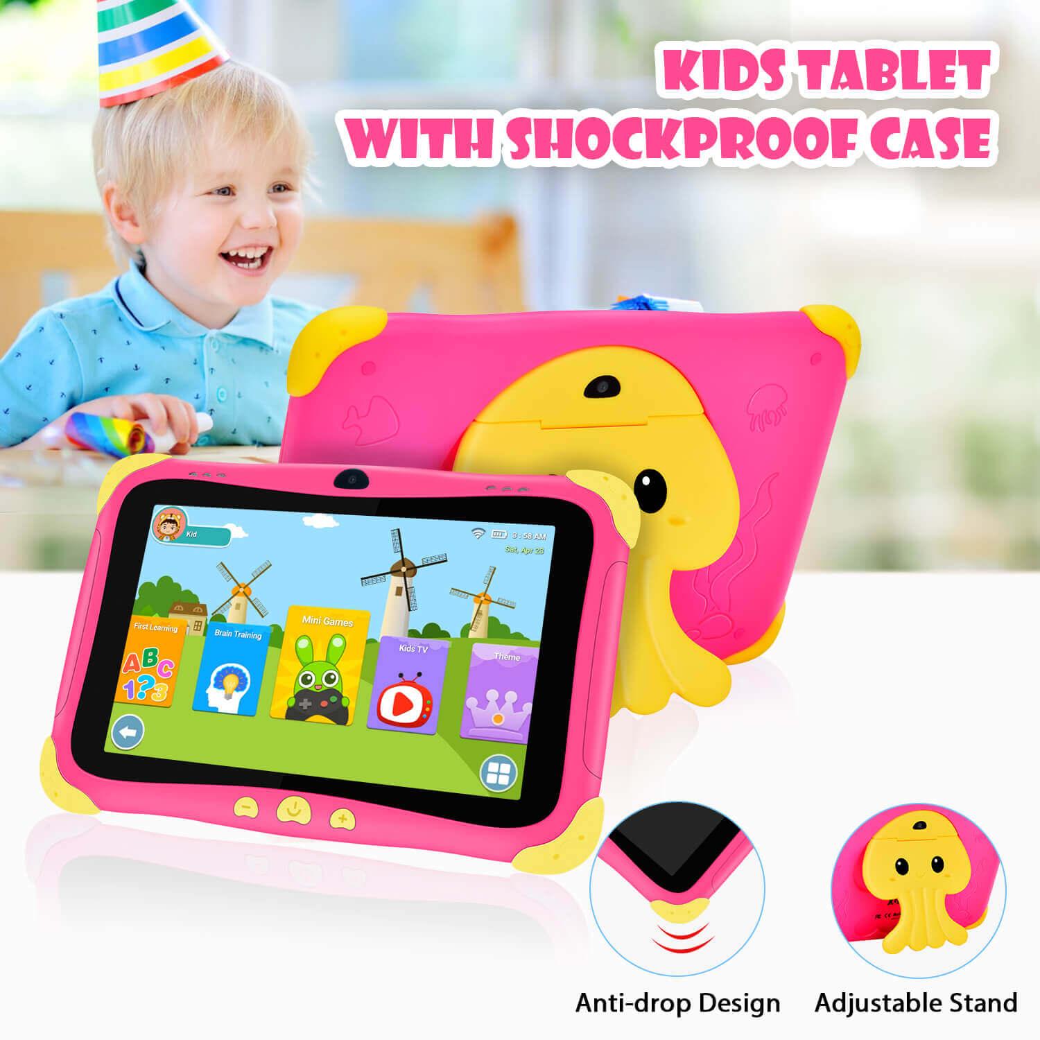 Cost-effective and Most worthwhile XGODY Android HD 8 Kids Tablet 32 GB Kid-Proof Case Dual Camera Educational Games Parental Control - XGODY