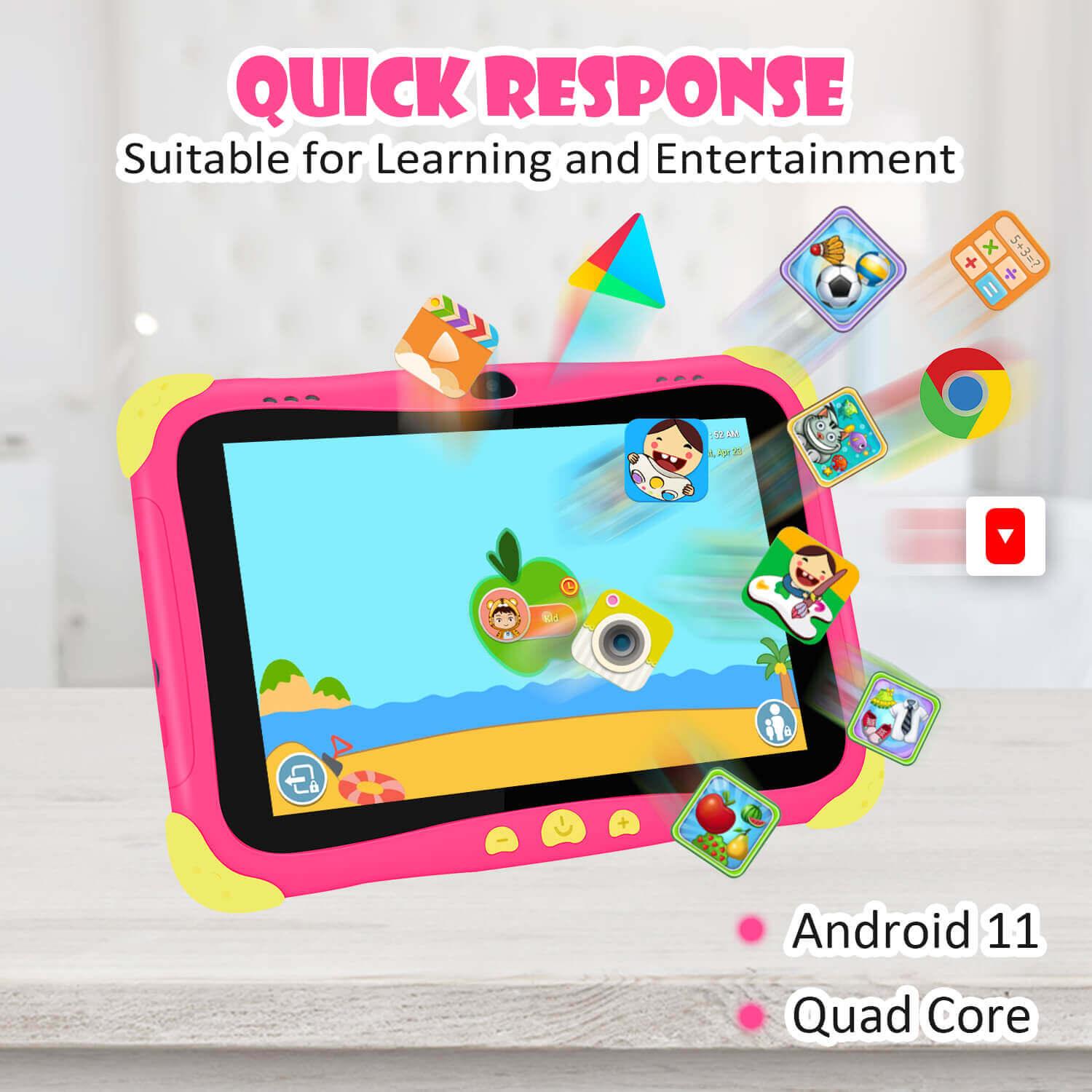 Cost-effective and Most worthwhile XGODY Android HD 8 Kids Tablet 32 GB Kid-Proof Case Dual Camera Educational Games Parental Control - XGODY