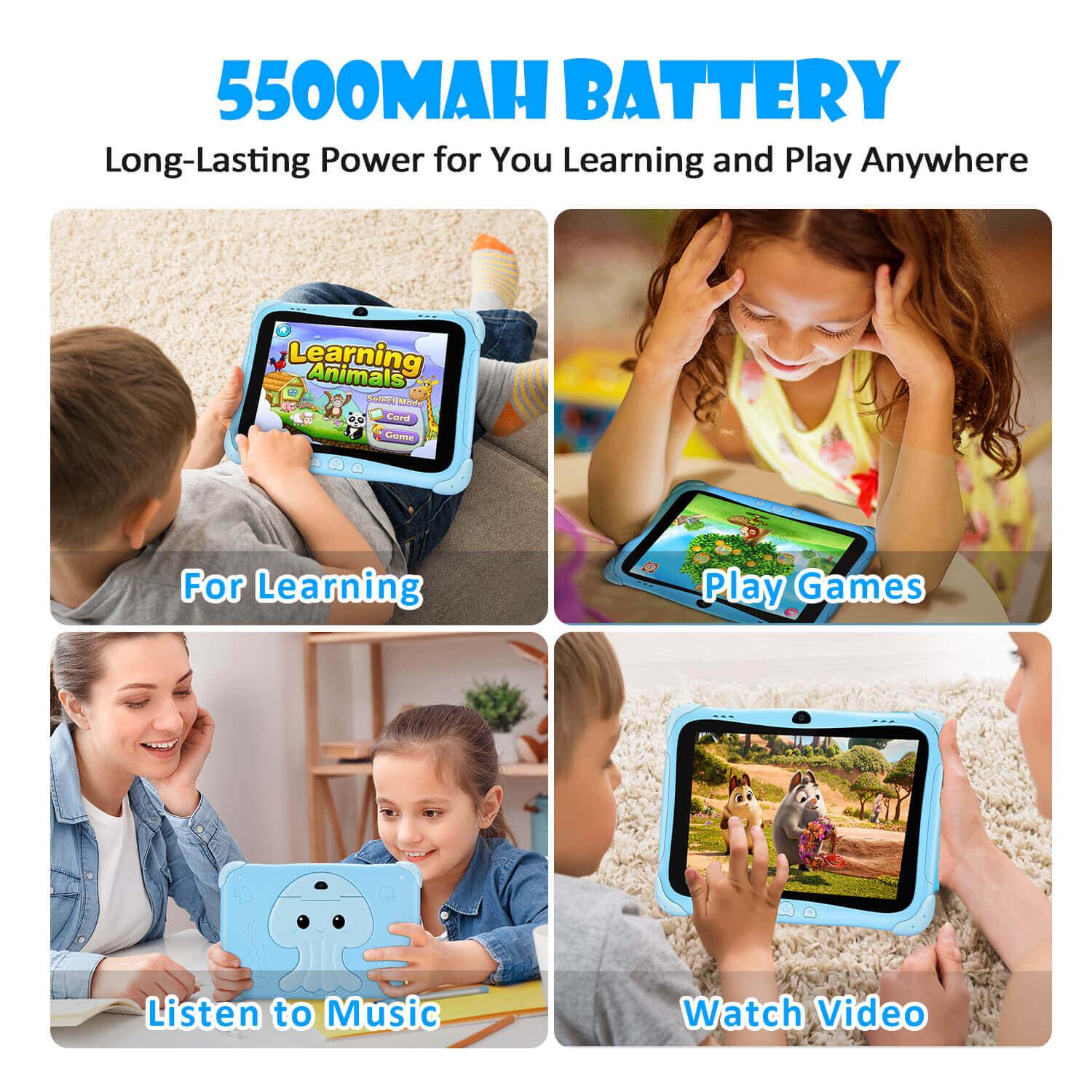 Cost-effective and Most worthwhile XGODY Android HD 8 Kids Tablet 32 GB Kid-Proof Case Dual Camera Educational Games Parental Control - XGODY