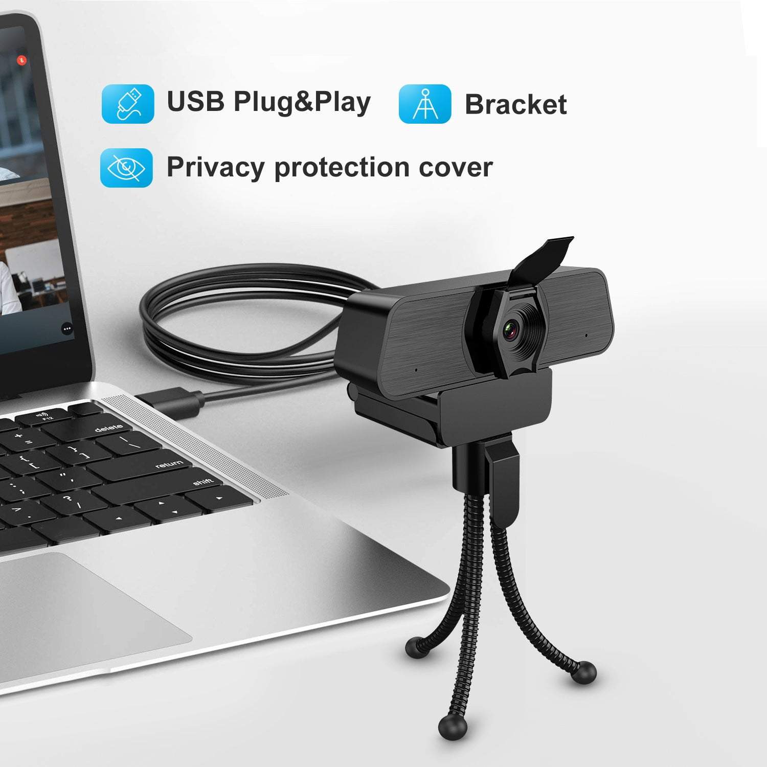Cost-effective and Most worthwhile XGODY C90 2k Webcam with Microphone - XGODY