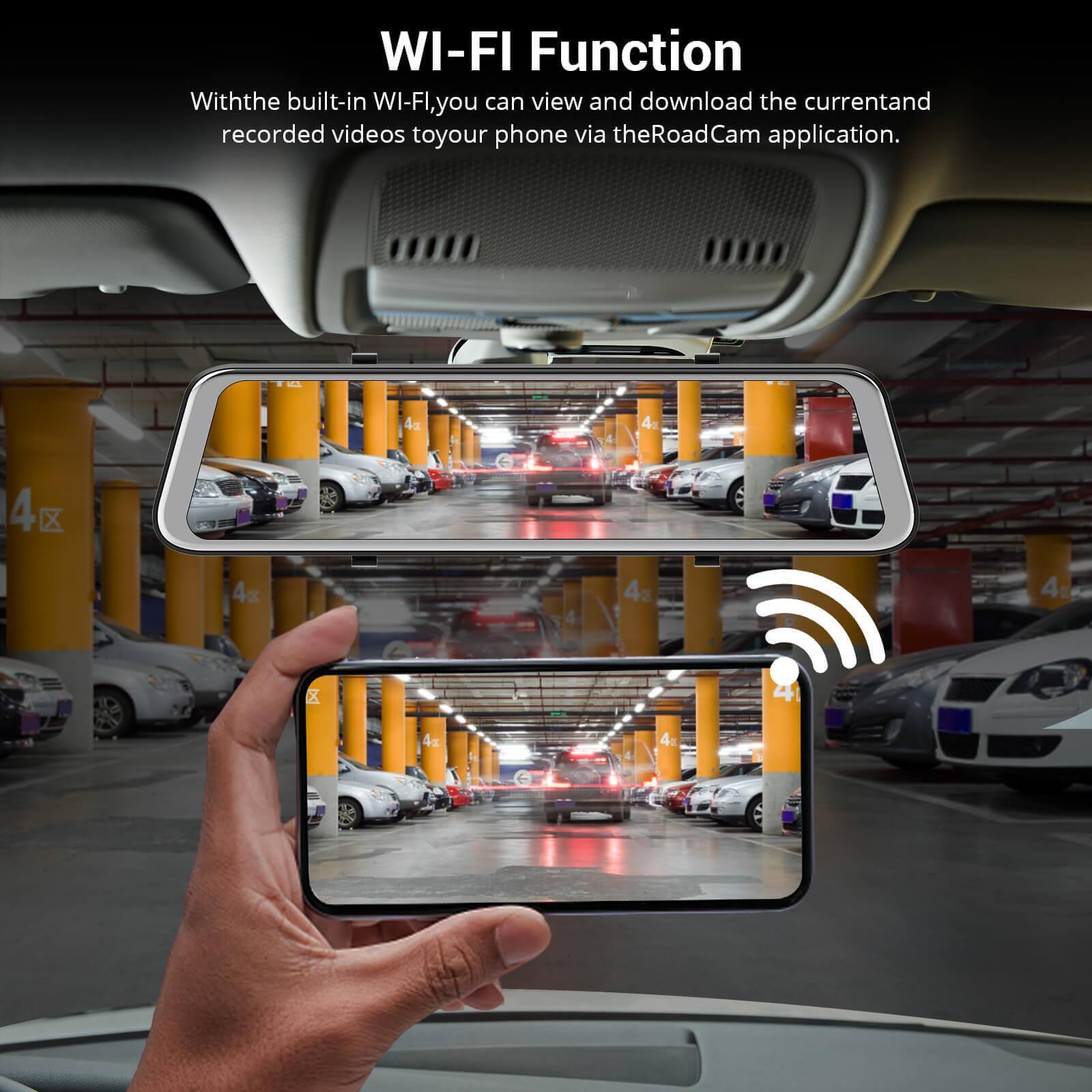 Cost-effective and Most worthwhile XGODY HN128-Pro 12" 4K+1080P Dual Dashcam, With GPS WIFI Controllo Vocale - XGODY