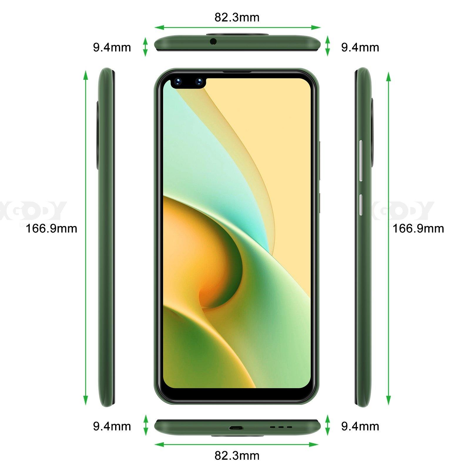 Cost-effective and Most worthwhile XGODY MATE40 6.7INCH ANDROID8.1 QUAD-CORE DUAL SIM CARD SMARTPHONE - XGODY