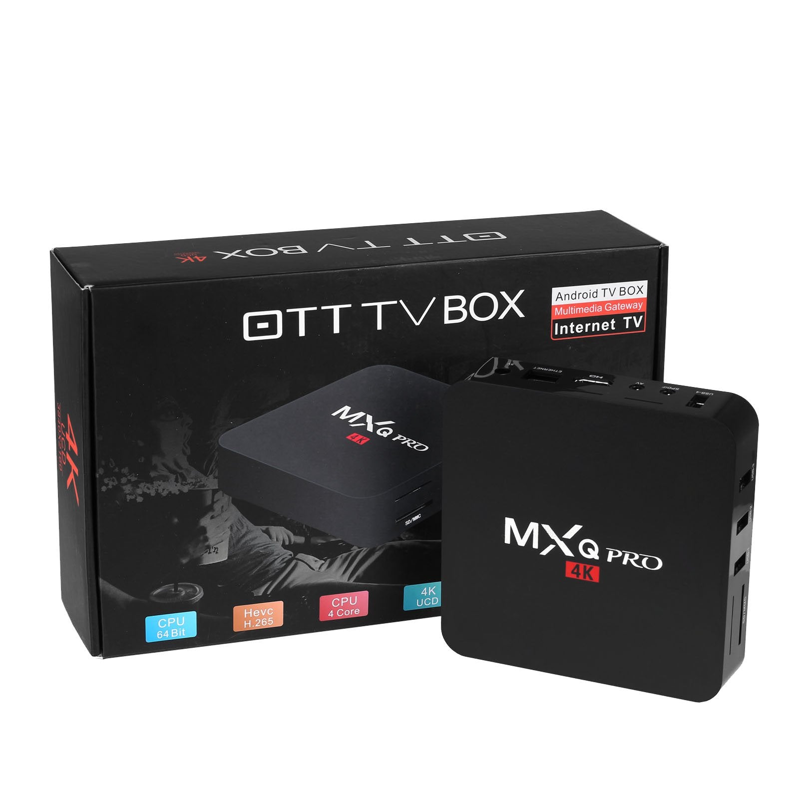 Cost-effective and Most worthwhile XGODY | MXQPRO Quad-Core Smart TV Box 4K 3D Film Media - XGODY