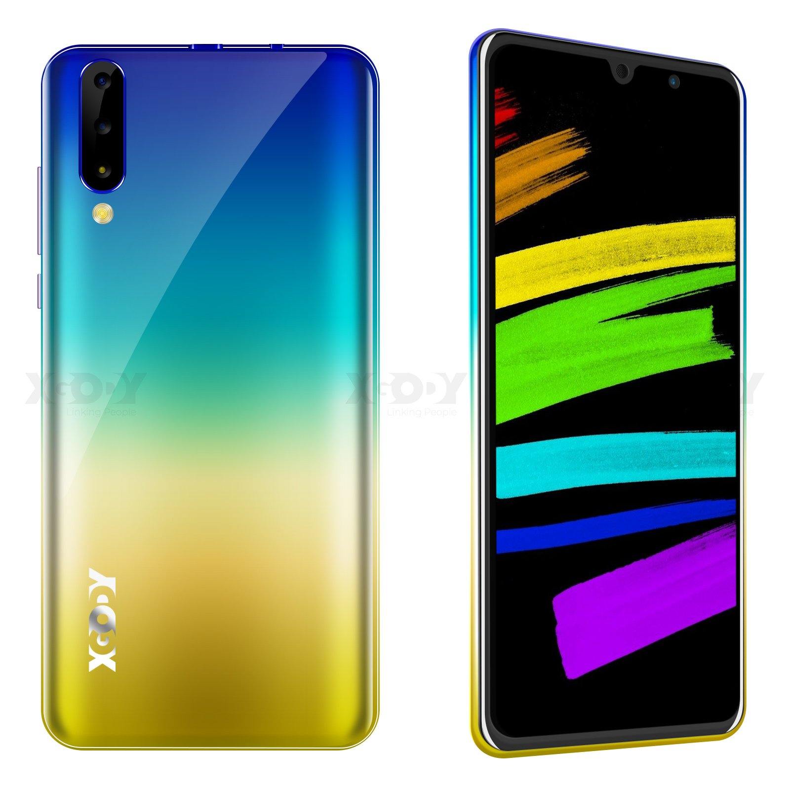 Cost-effective and Most worthwhile XGODY P30 6'' unlocked Android 9.0 Aurora Smartphone - XGODY