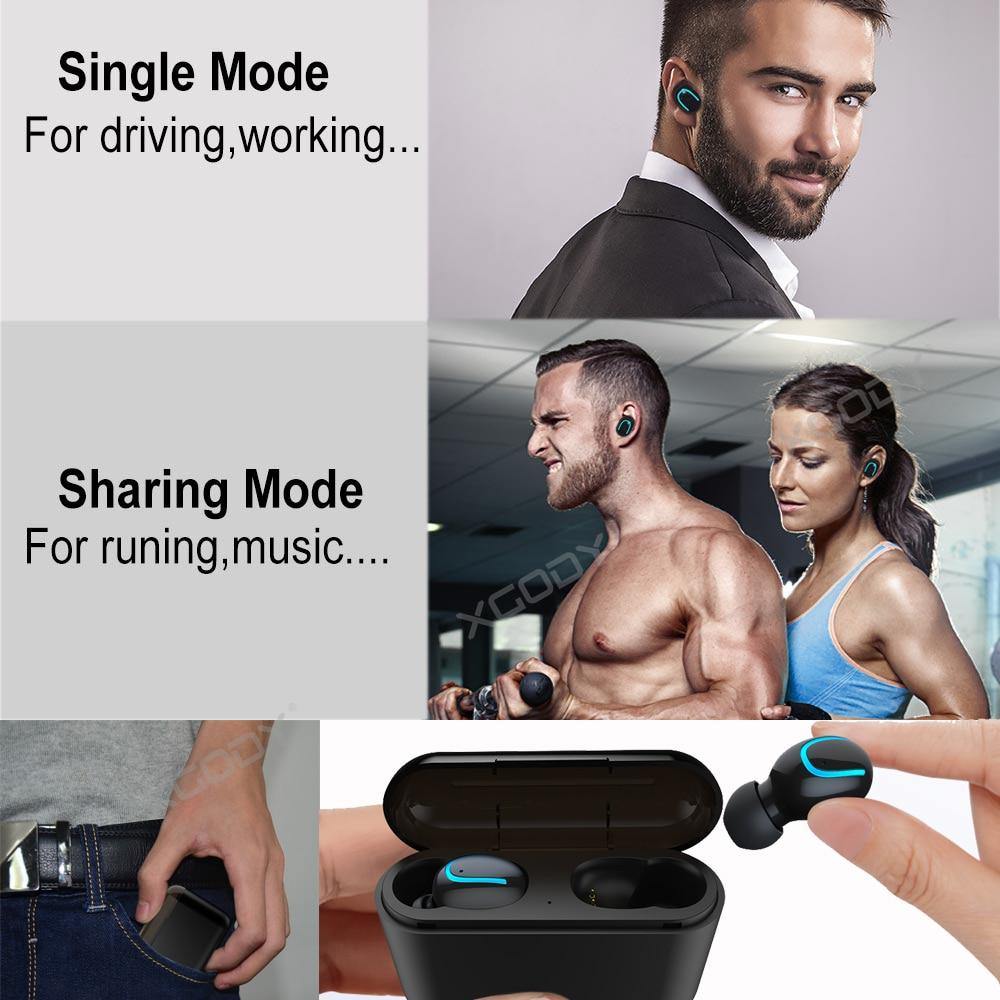 Cost-effective and Most worthwhile XGODY Q32P Mini TWS Earbuds Invisible Portable - XGODY