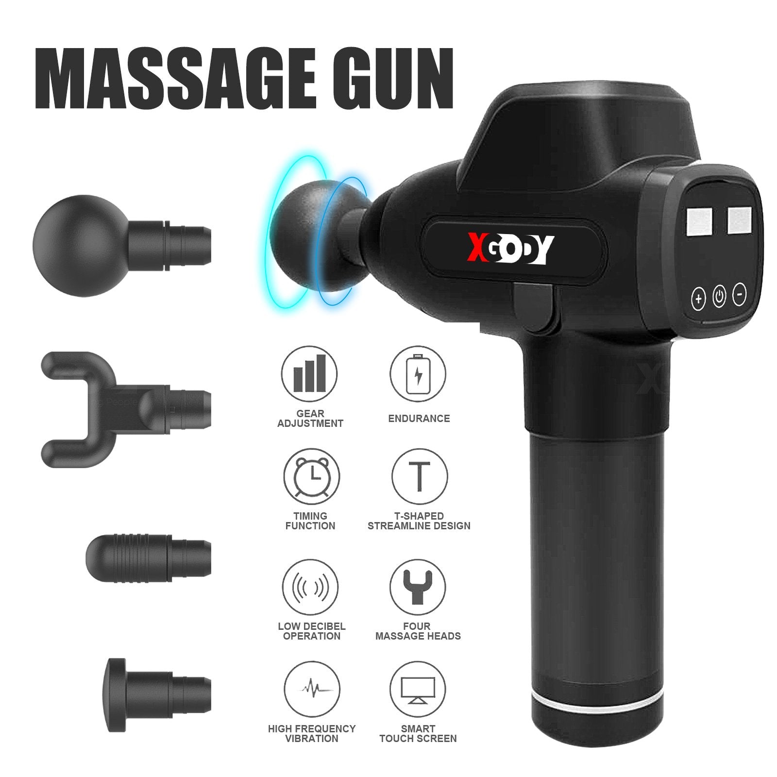 Cost-effective and Most worthwhile Xgody SP01 Muscle Silent Massage Gun - XGODY