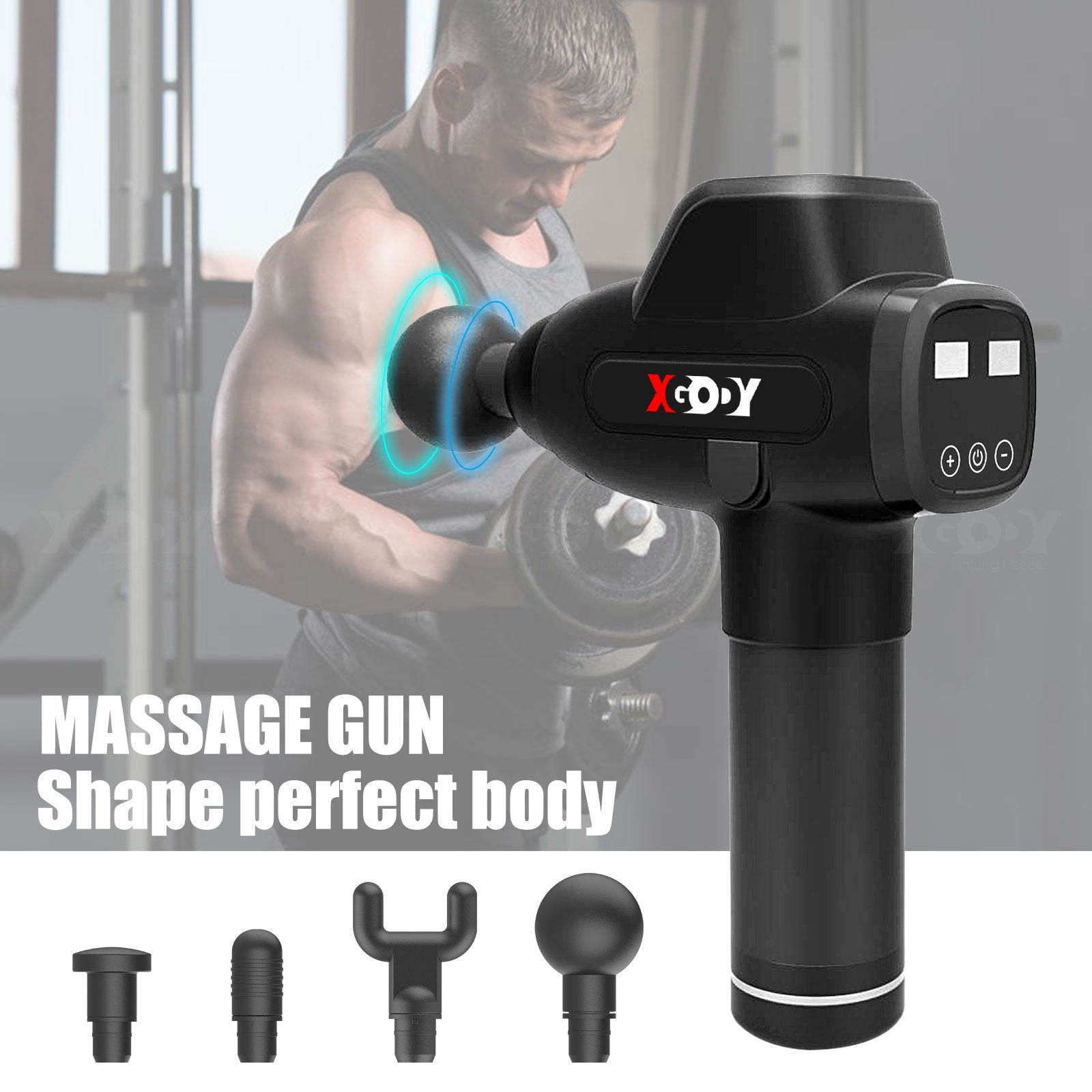 Cost-effective and Most worthwhile Xgody SP01 Muscle Silent Massage Gun - XGODY
