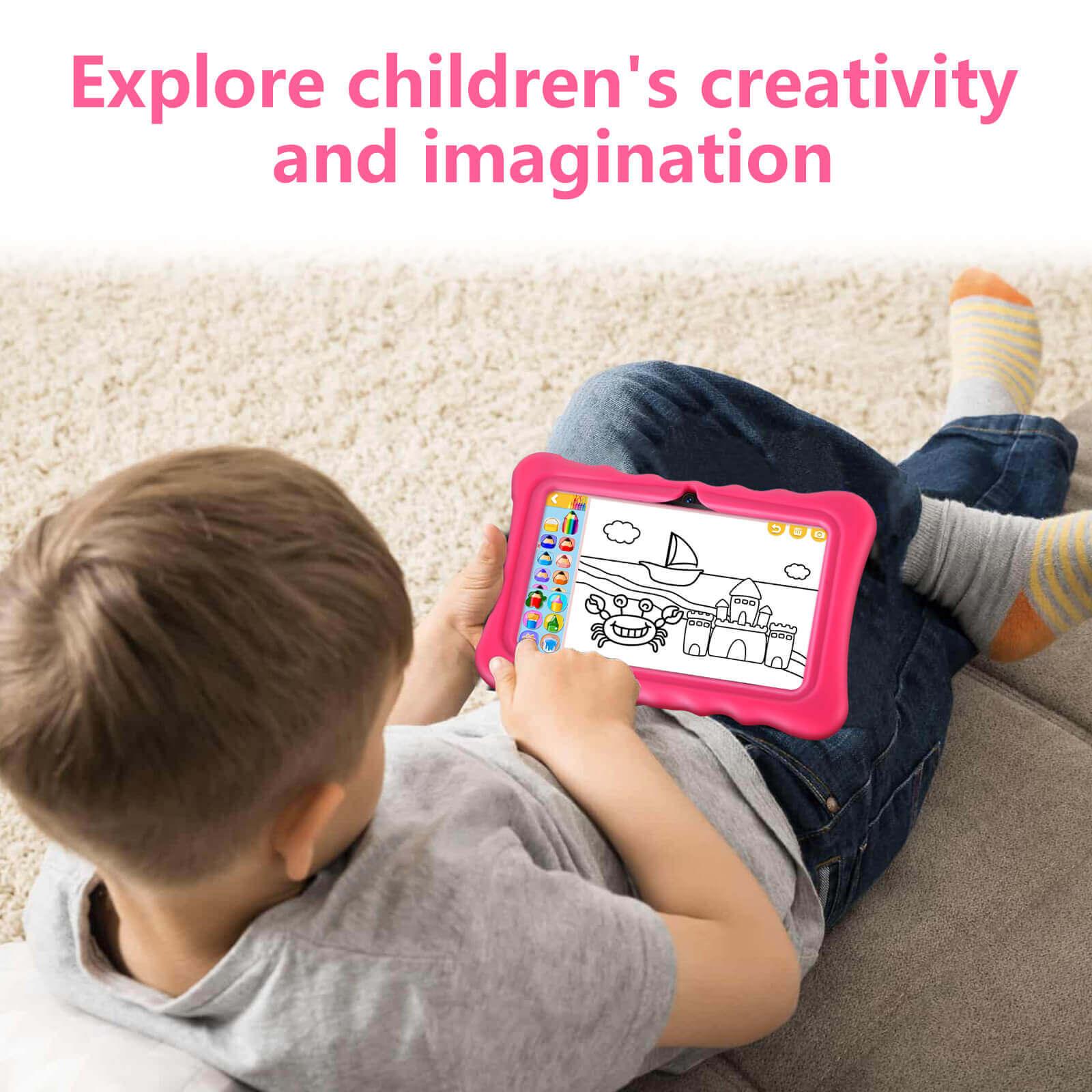 Cost-effective and Most worthwhile XGODY T702 Pro Android 11 HD 32G Kids Tablet, With Protective Case, Download Google The Apps For Free - XGODY