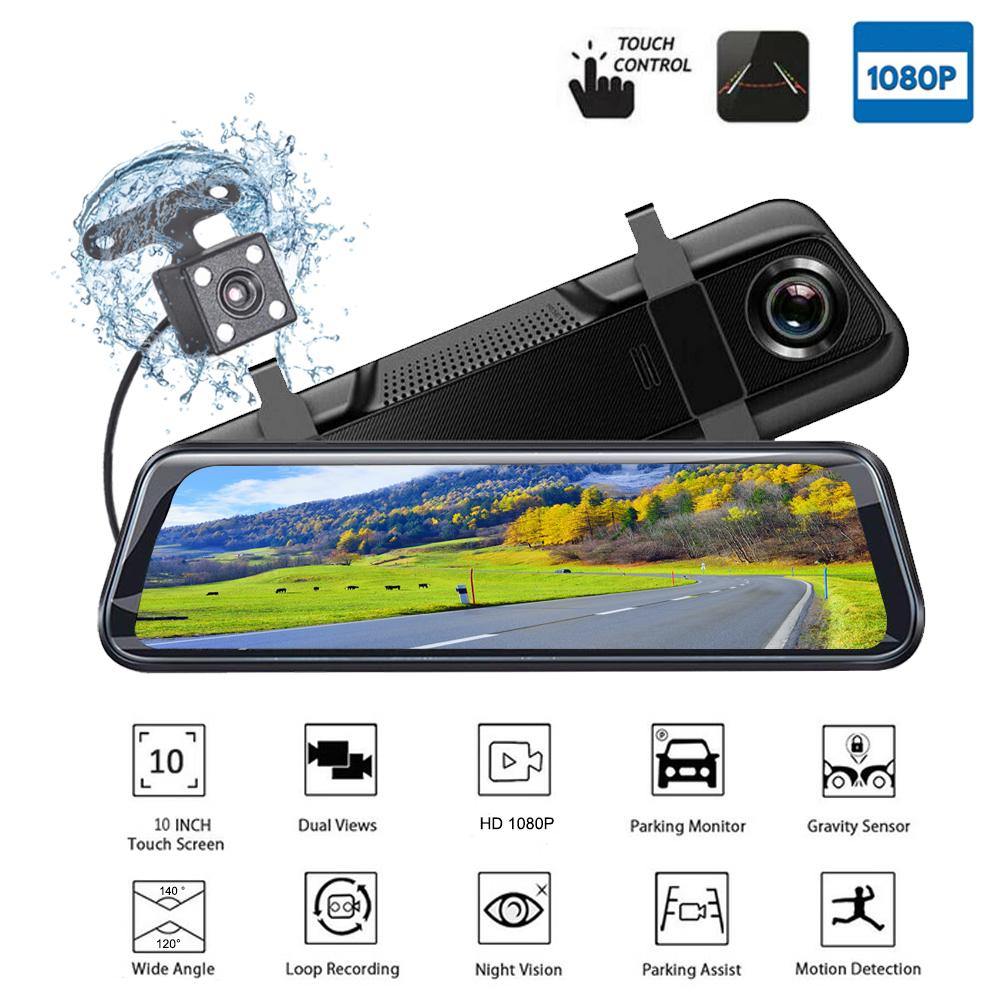 Cost-effective and Most worthwhile XGODY V21 Dual Lens 10" Dash Cam FHD 1080P DVR & Recorder Rearview - XGODY