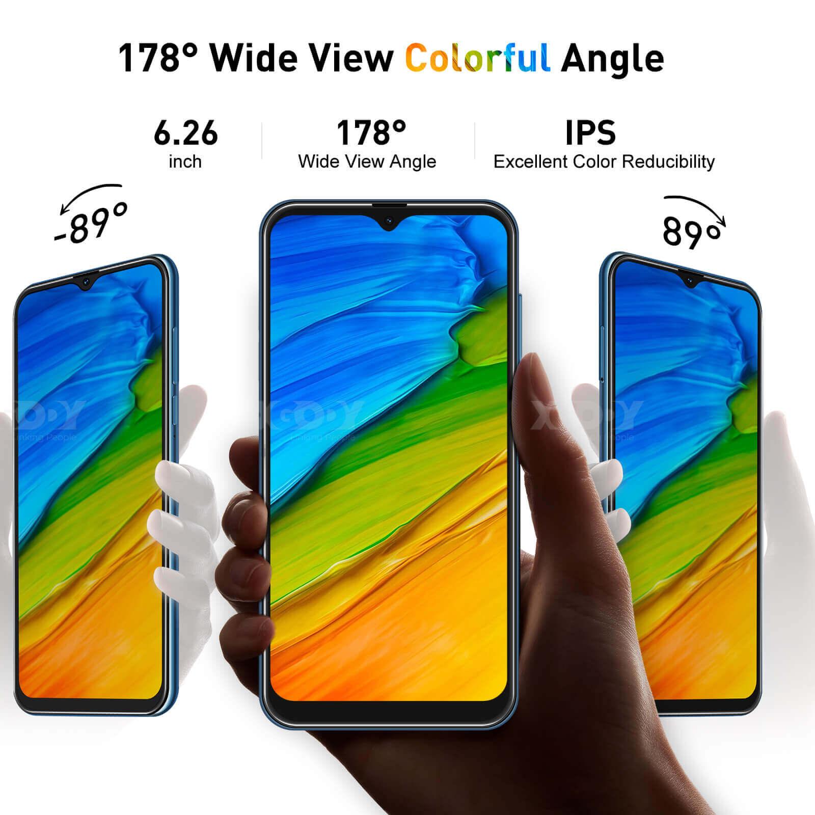 Cost-effective and Most worthwhile XGODY X16 | 6.26 Inch 4G Android 10 Face Unlock Mobile SmartPhone Dual SIM, Buil-in Battery - XGODY