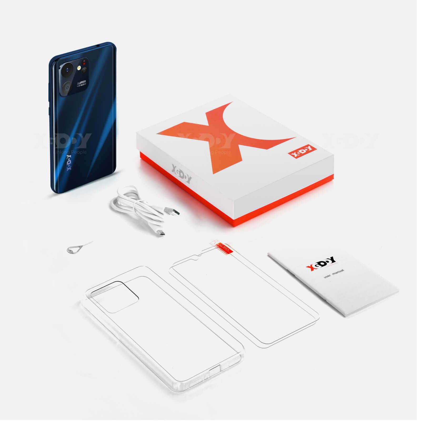 Cost-effective and Most worthwhile XGODY X16 | 6.26 Inch 4G Android 10 Face Unlock Mobile SmartPhone Dual SIM, Buil-in Battery - XGODY