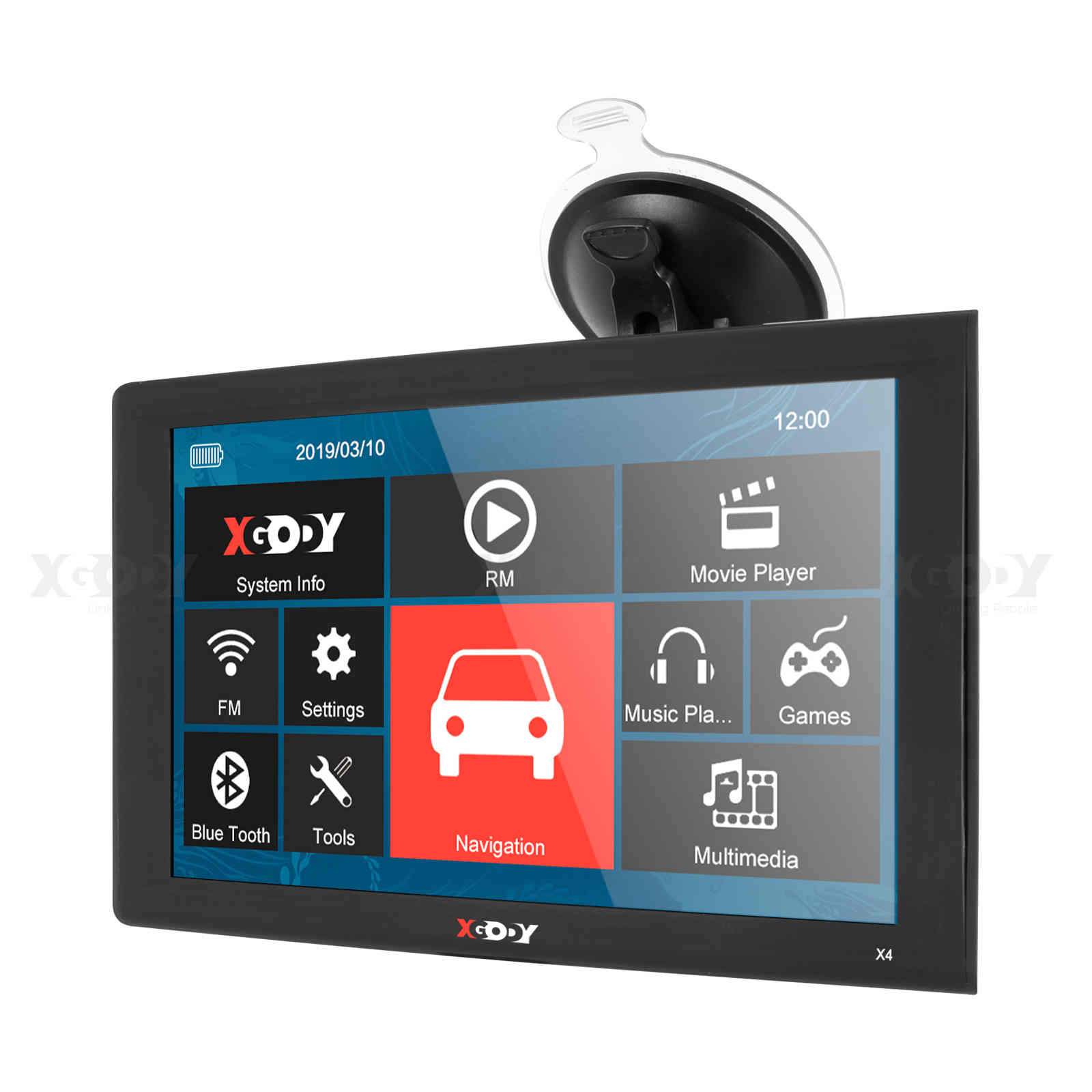 Cost-effective and Most worthwhile XGODY X4 BT/F 9'' Navigator GPS Sat Nav FM Bluetooth - XGODY