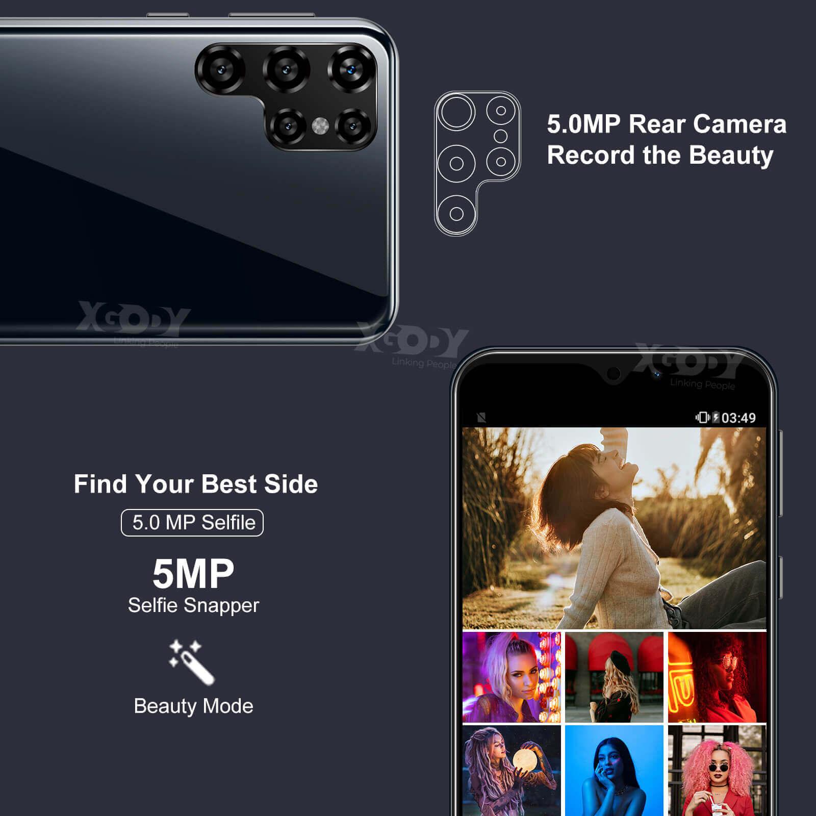 Cost-effective and Most worthwhile XGODY X60 4G LTE Smart Phones Android 9.0 OS Face Recognition 6.0 Inch Dual SIM - XGODY