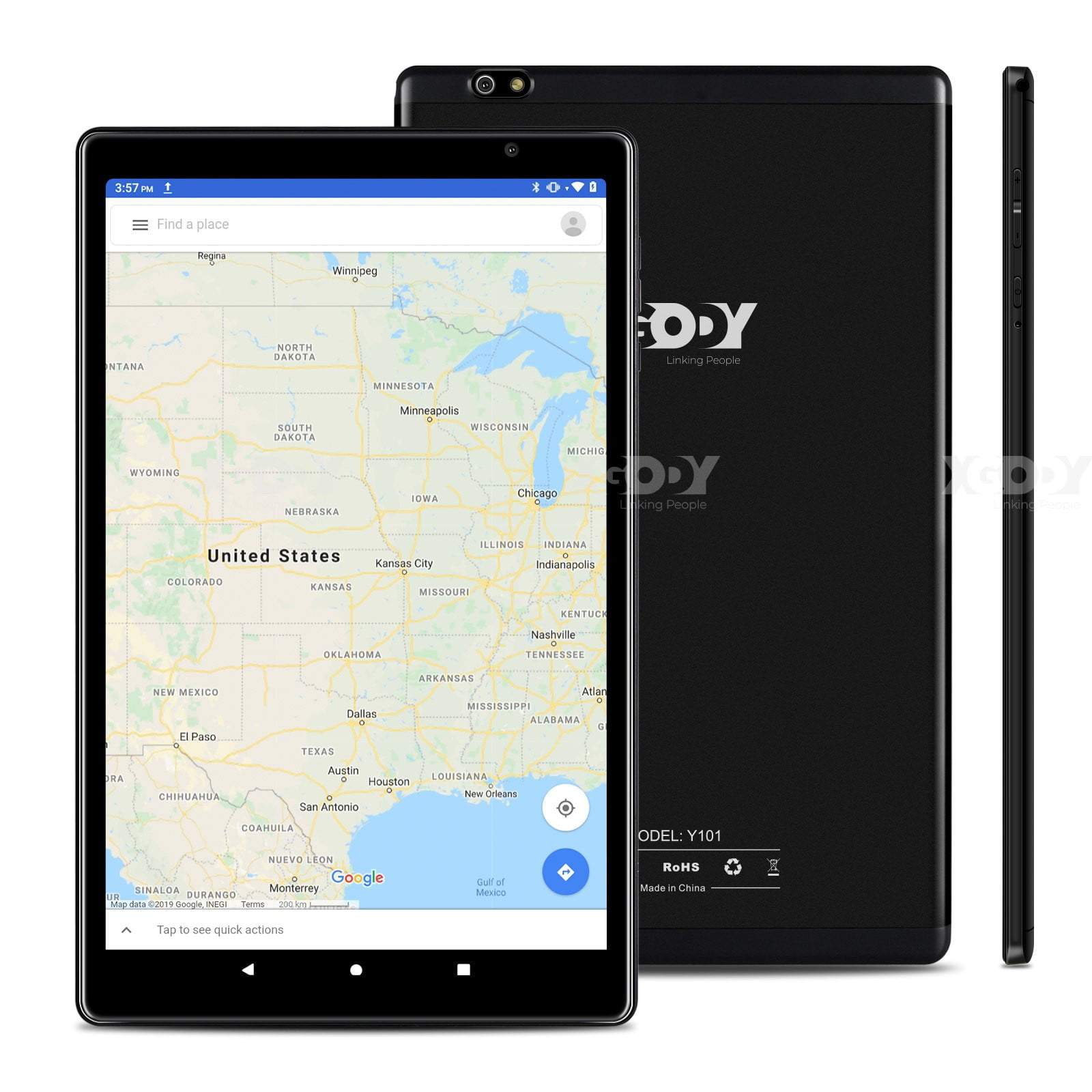 Cost-effective and Most worthwhile XGODY Y101 10.1" Quad Core Slim Tablet - XGODY