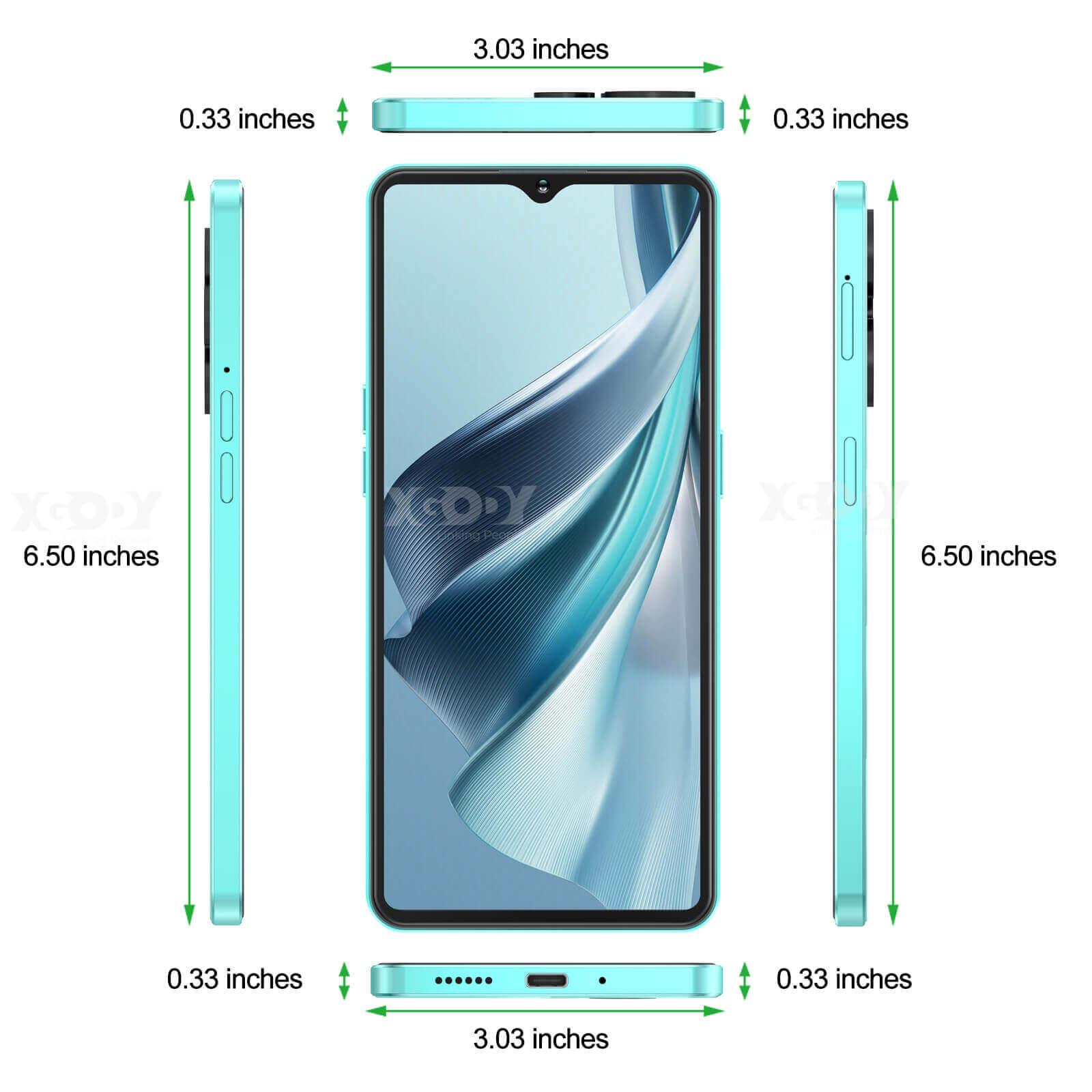 Cost-effective and Most worthwhile XGODY 13 Pro 6.6" Android 4G LTE Phone With Dual Sim Phones Unlocked And Free Android Phone Case - XGODY 