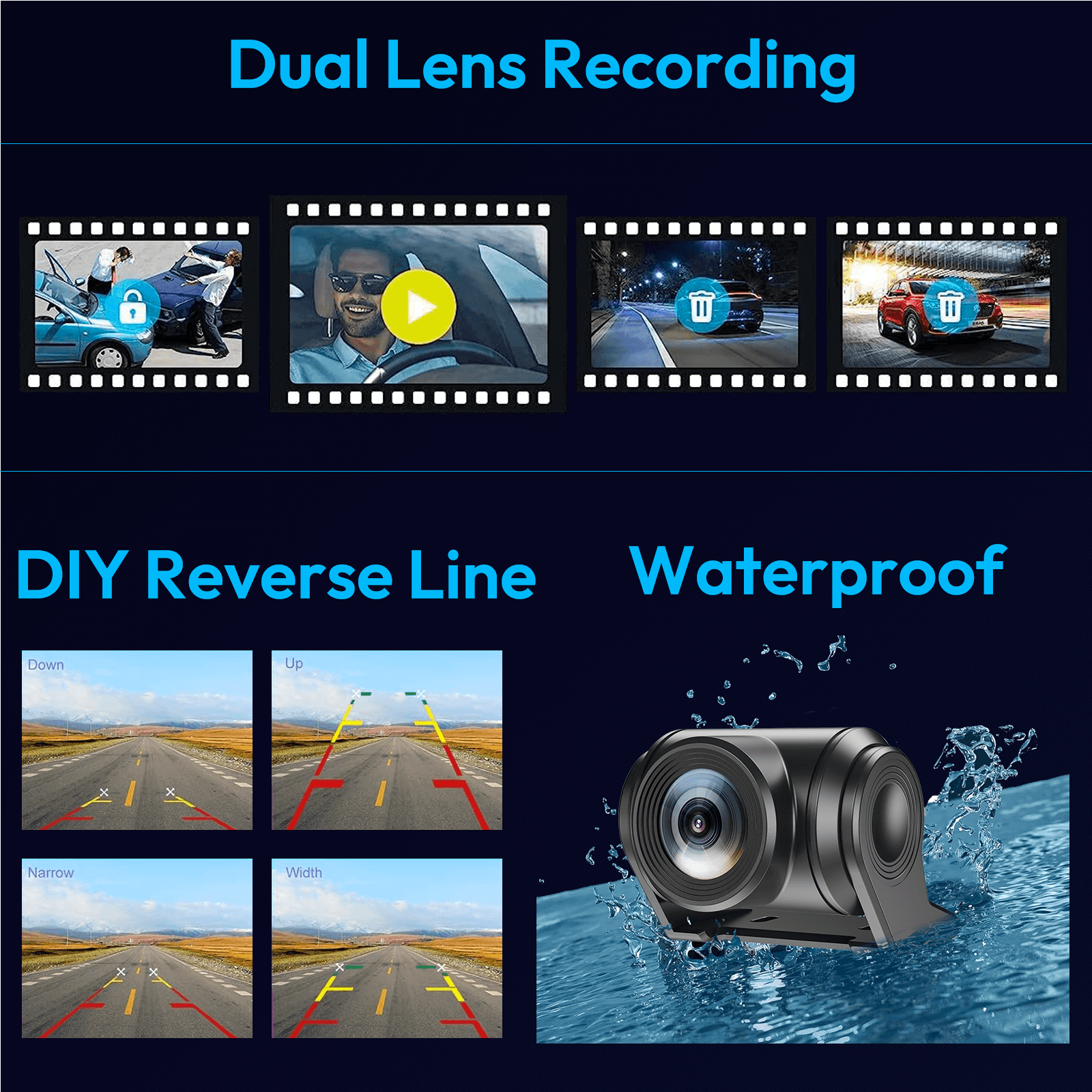 Cost-effective and Most worthwhile XGODY H30 Dash Cam | 10.26" Screen, 4K Camera, Carplay/Android Auto Support - XGODY 