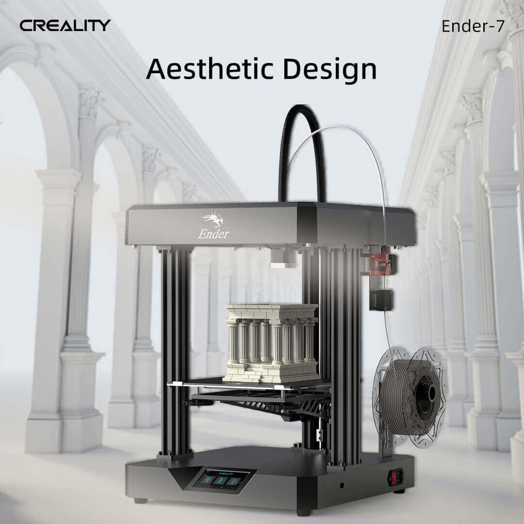 Cost-effective and Most worthwhile Creality Ender 7 3D Printer 250 mm/s High-Speed Printing with High Precision Linear Rail Core XY Structure, Dual Cooling Fans, FDM 3D Printing - XGODY 