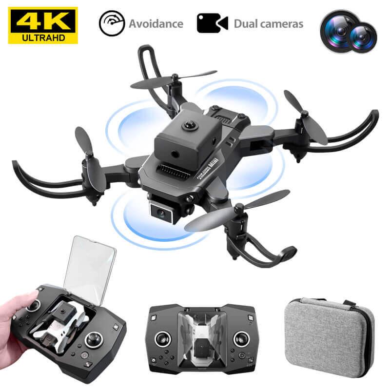 Cost-effective and Most worthwhile KY912 Mini Drone Four-Sided Obstacle Avoidance 4K High-Definition Camera Air Pressure Fixed Height Professional Folding Quadcopter - XGODY 