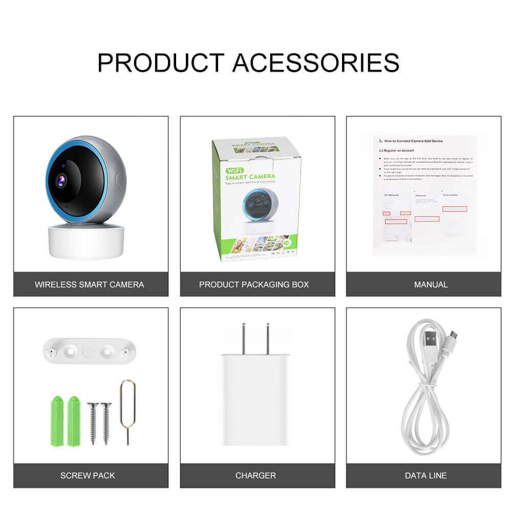 Cost-effective and Most worthwhile Surveillance Camera 5G WiFi Indoor HD Cloud At Home Camera For Pet & Baby Monitor | YT50 - XGODY 