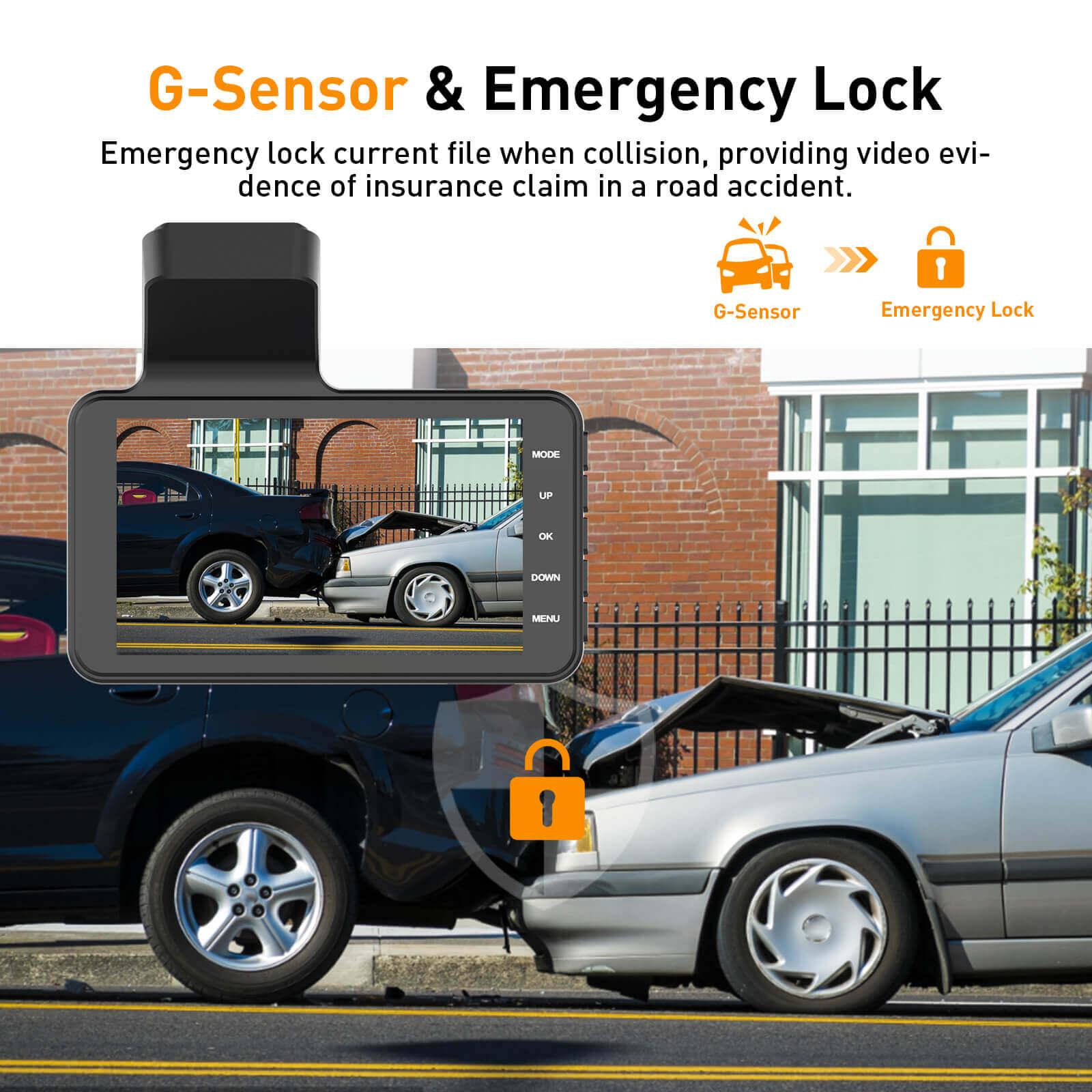 Cost-effective and Most worthwhile XGODY 4'' Camera Dash Cams For Cars With Backup Camera, Night Vision 1080P Video Recorder - XGODY 