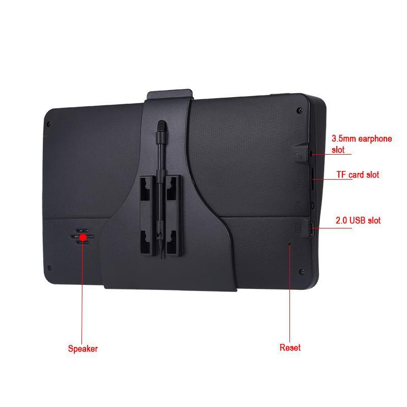 Cost-effective and Most worthwhile XGODY 742 BT/F 7" Car Truck GPS Navigation Sat Nav Rear View Camera - XGODY 