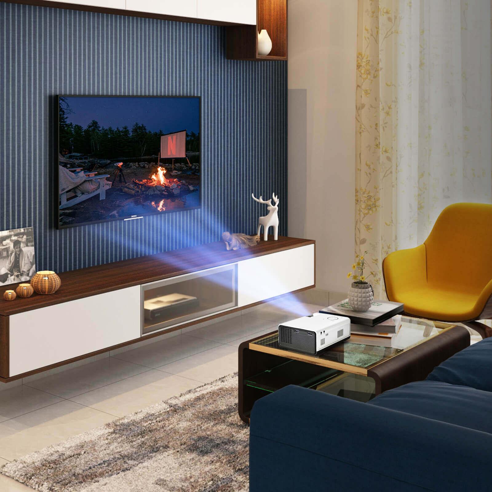 Cost-effective and Most worthwhile XGODY Android Mini Smart Projector T01 With WiFi Bluetooth Outdoor Video Pico Projector Support 1080P - XGODY 