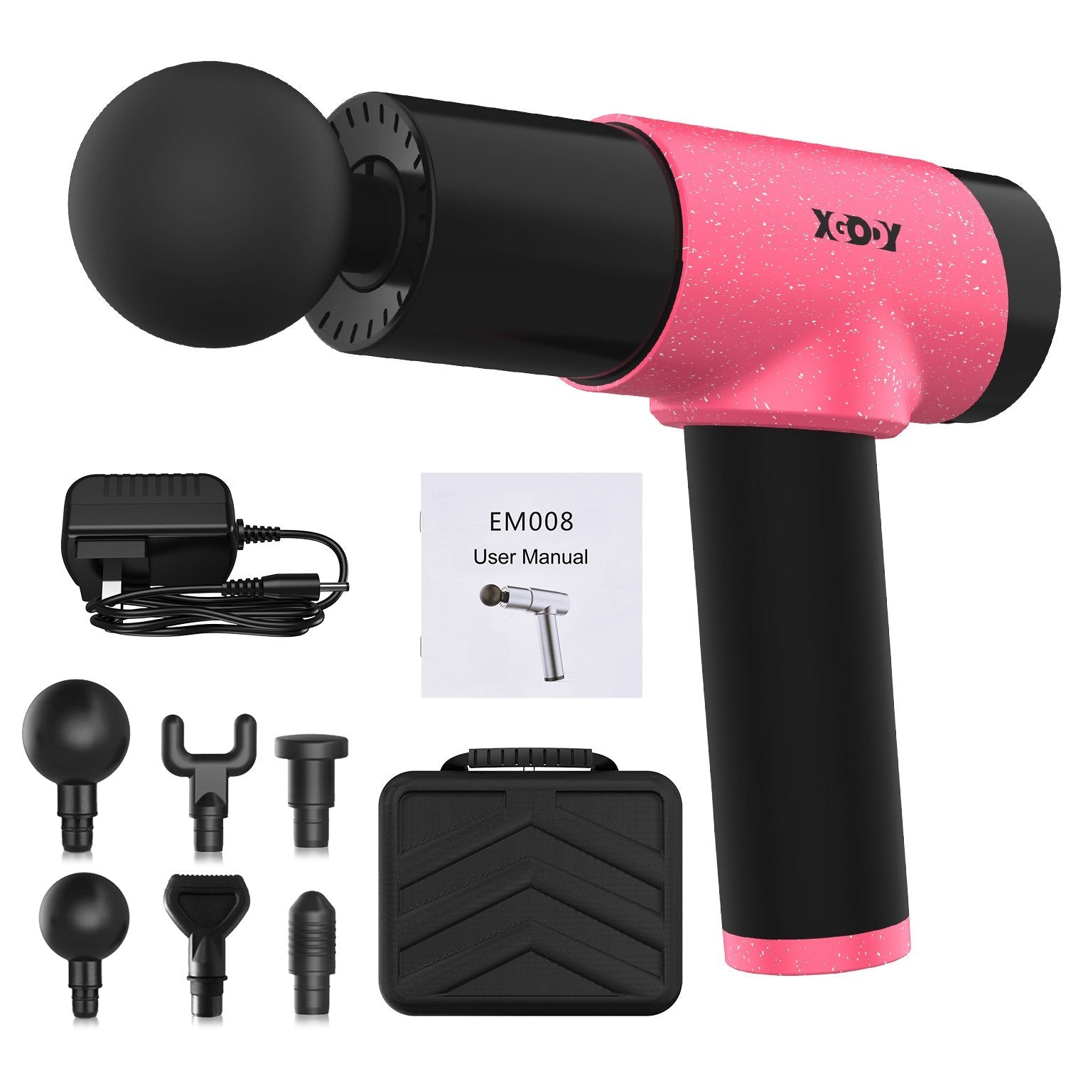 Cost-effective and Most worthwhile Xgody EM008 Fascia Massage Gun Deep Tissue - XGODY 