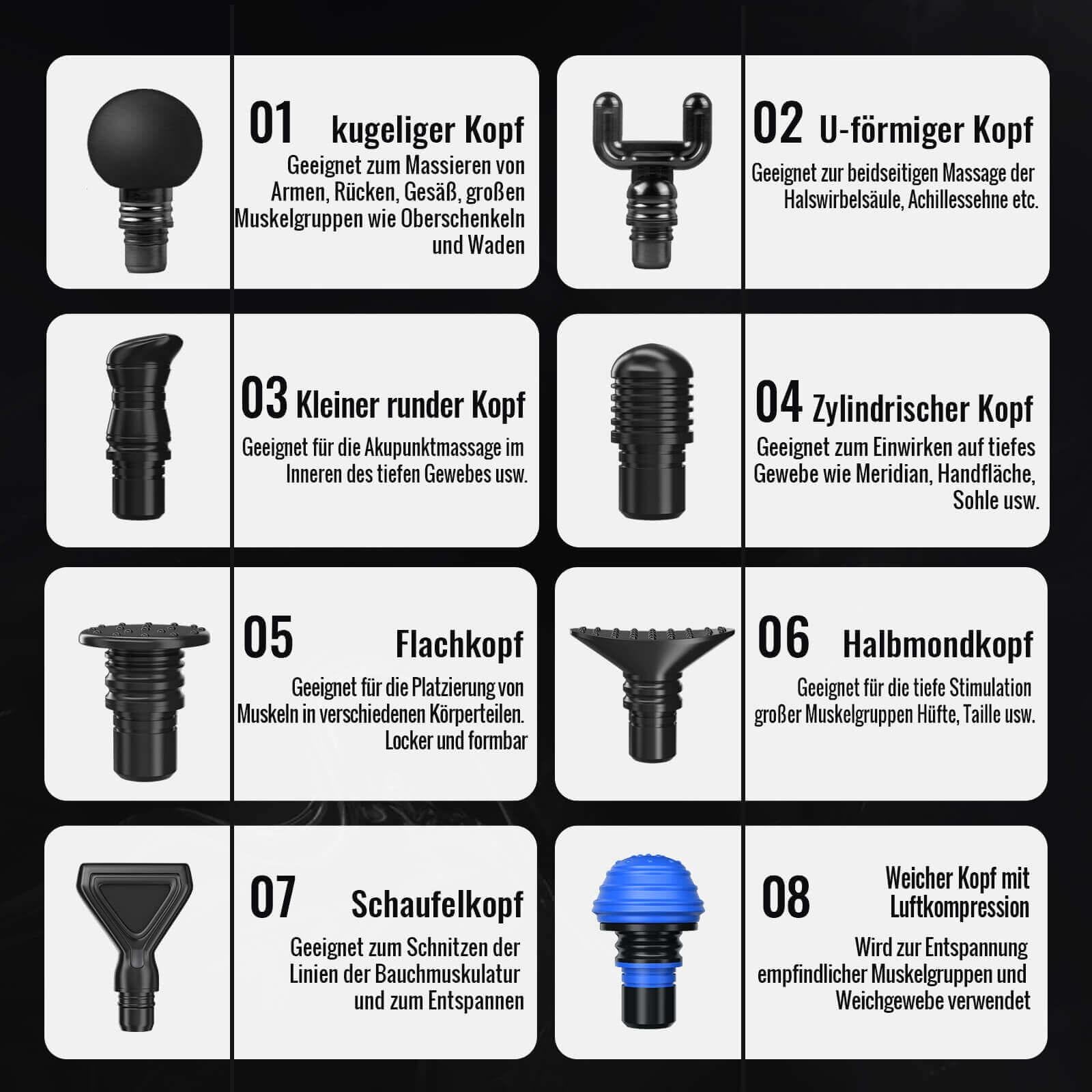 Cost-effective and Most worthwhile XGODY GM004 Bürstenlose kabellose professionelle Muskelmassagepistole zur Schmerzlinderung im tiefen Gewebe - XGODY 