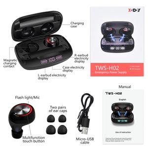 Cost-effective and Most worthwhile Xgody H02 TWS  Waterproof IPX7 Earphone - XGODY 
