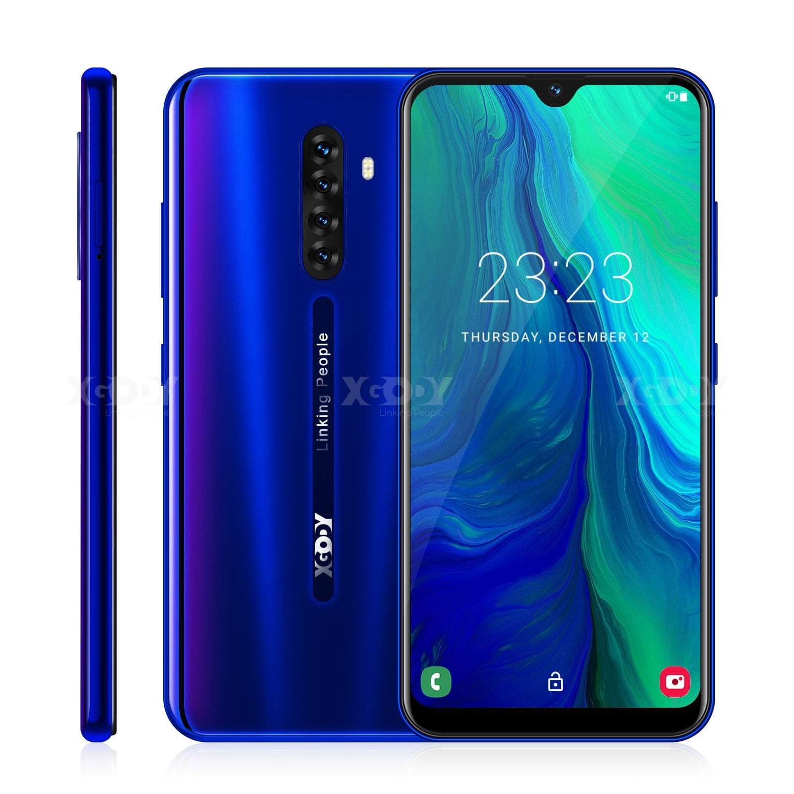 Cost-effective and Most worthwhile XGODY Note8 6.3 Inch Dual Sim 4G Unlock & Face ID Phone - XGODY 
