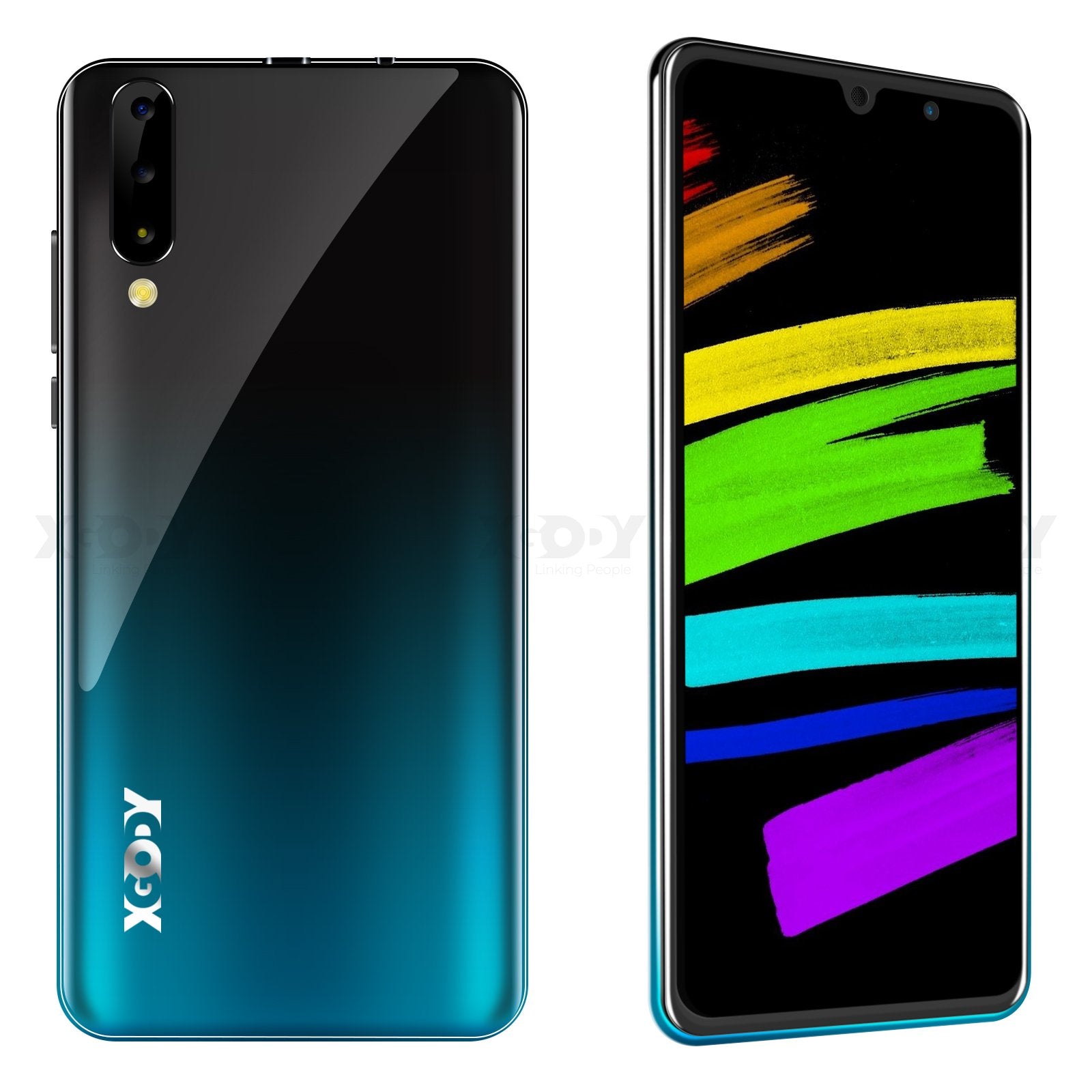 Cost-effective and Most worthwhile XGODY P30 6'' unlocked Android 9.0 Aurora Smartphone - XGODY 