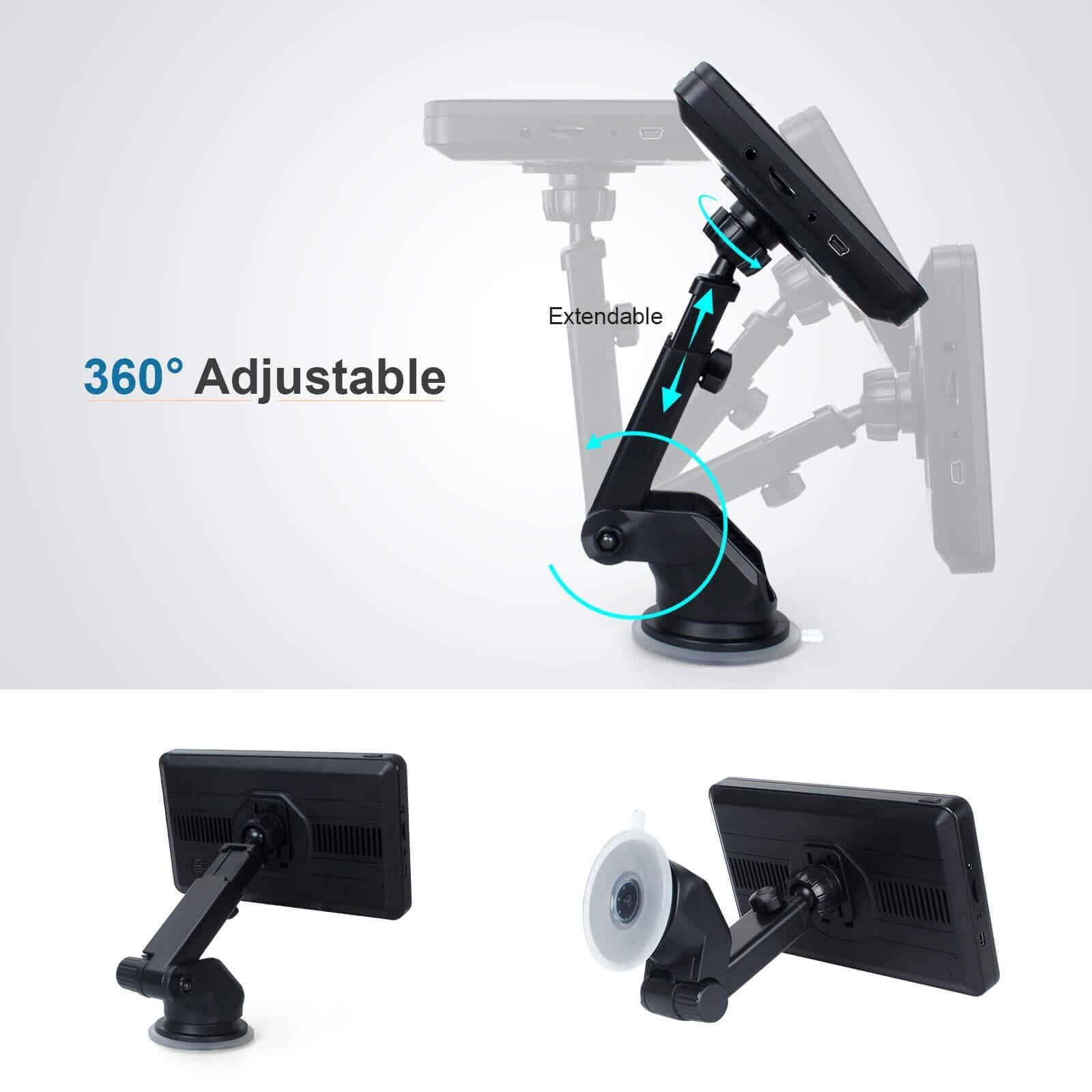 Cost-effective and Most worthwhile XGODY Portable Car and Driver Car Stereo with Wireless Carplay & Android Auto, Online GPS Navigation and Camera - XGODY 