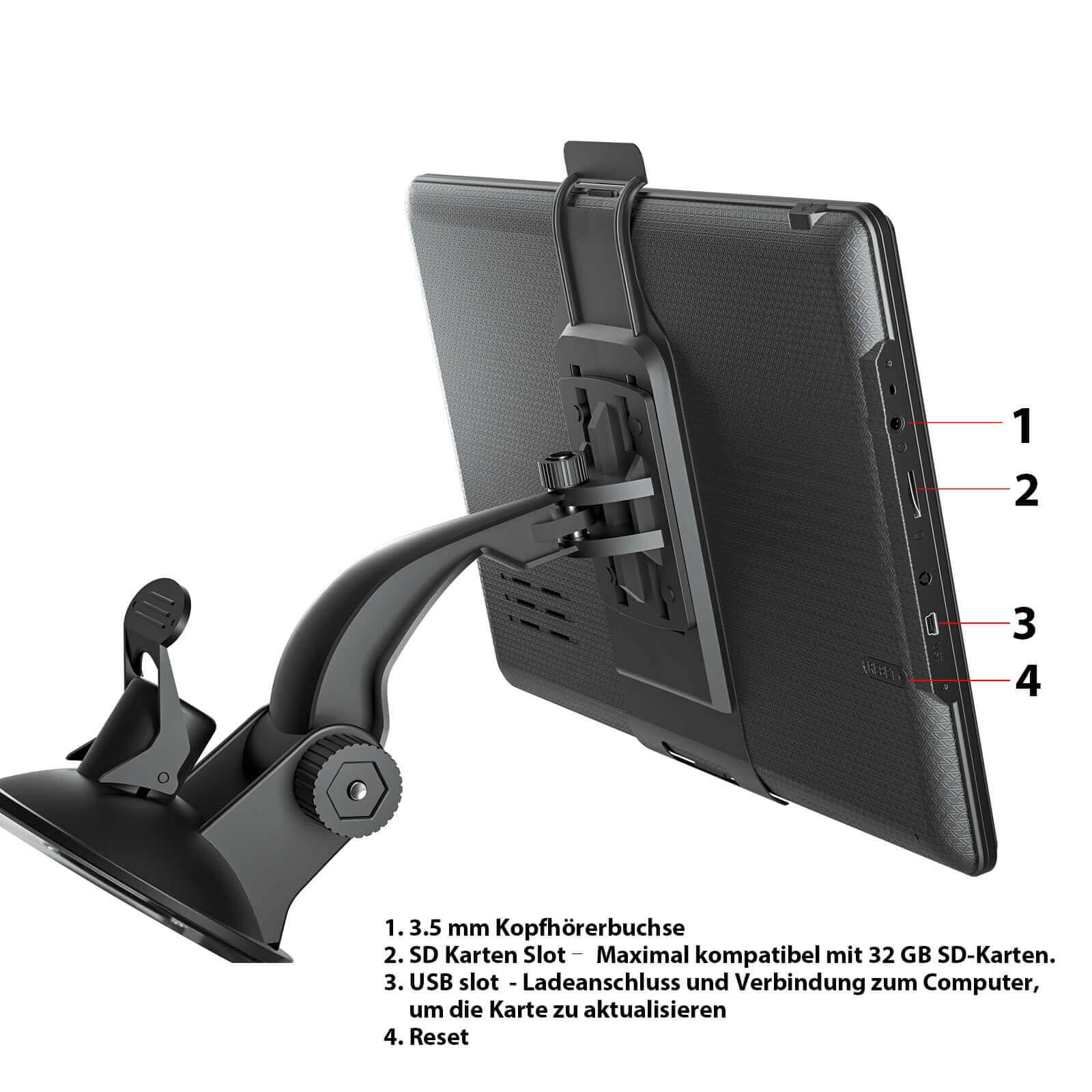 Cost-effective and Most worthwhile XGODY Sat Nav 718 GPS Navigation System For Car Truck with Voice  Direction Guidance Speed Camera Warning - XGODY 