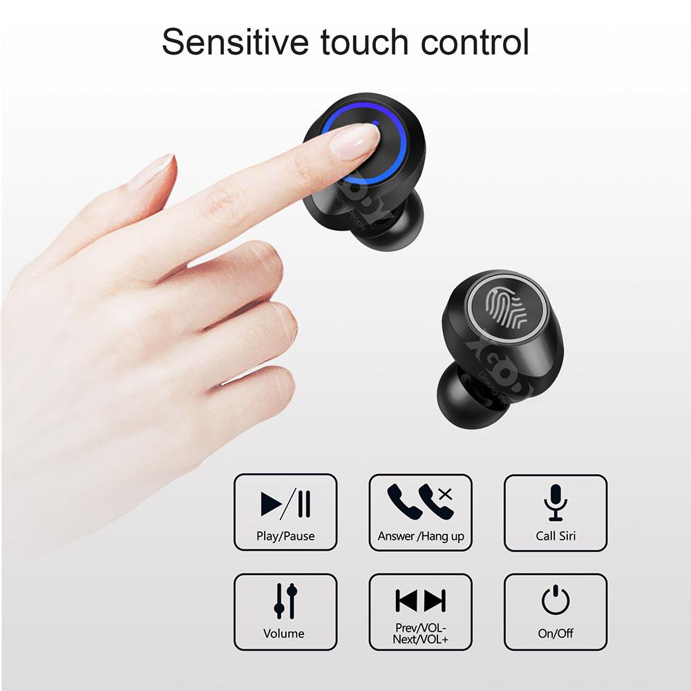 Cost-effective and Most worthwhile XGODY TWS 9S Bluetooth 5.0 & Wireless Twins Earbuds Bass Stereo - XGODY 