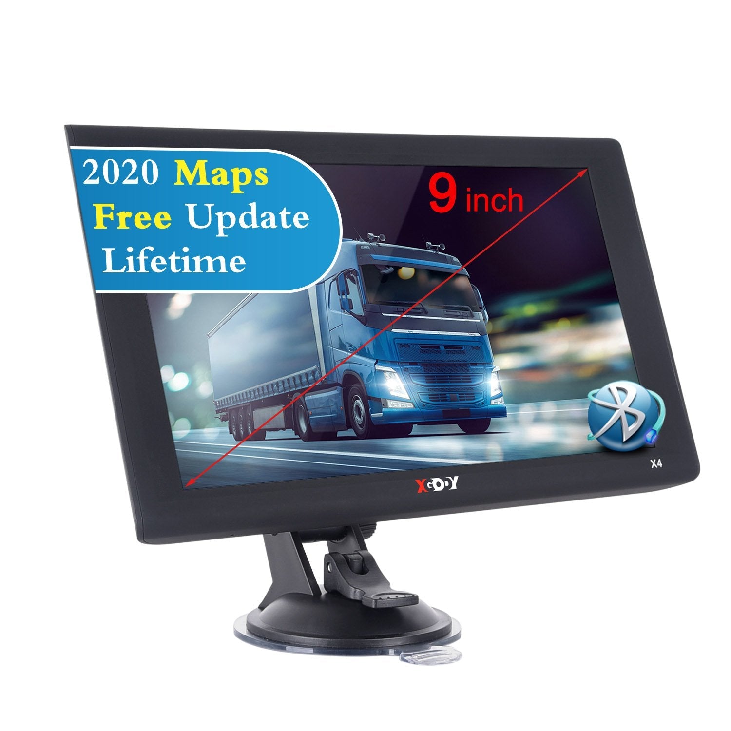 Cost-effective and Most worthwhile XGODY X4 BT/F 9''  Navigator GPS Sat Nav FM Bluetooth - XGODY 